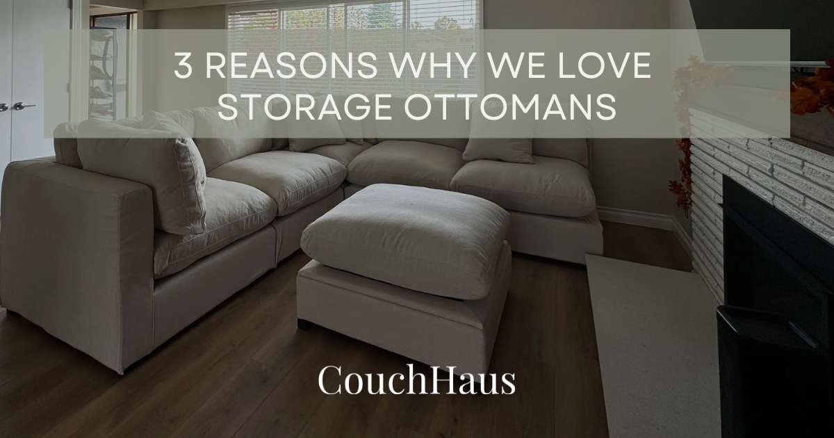 Why We Love Storage Ottomans at CouchHaus