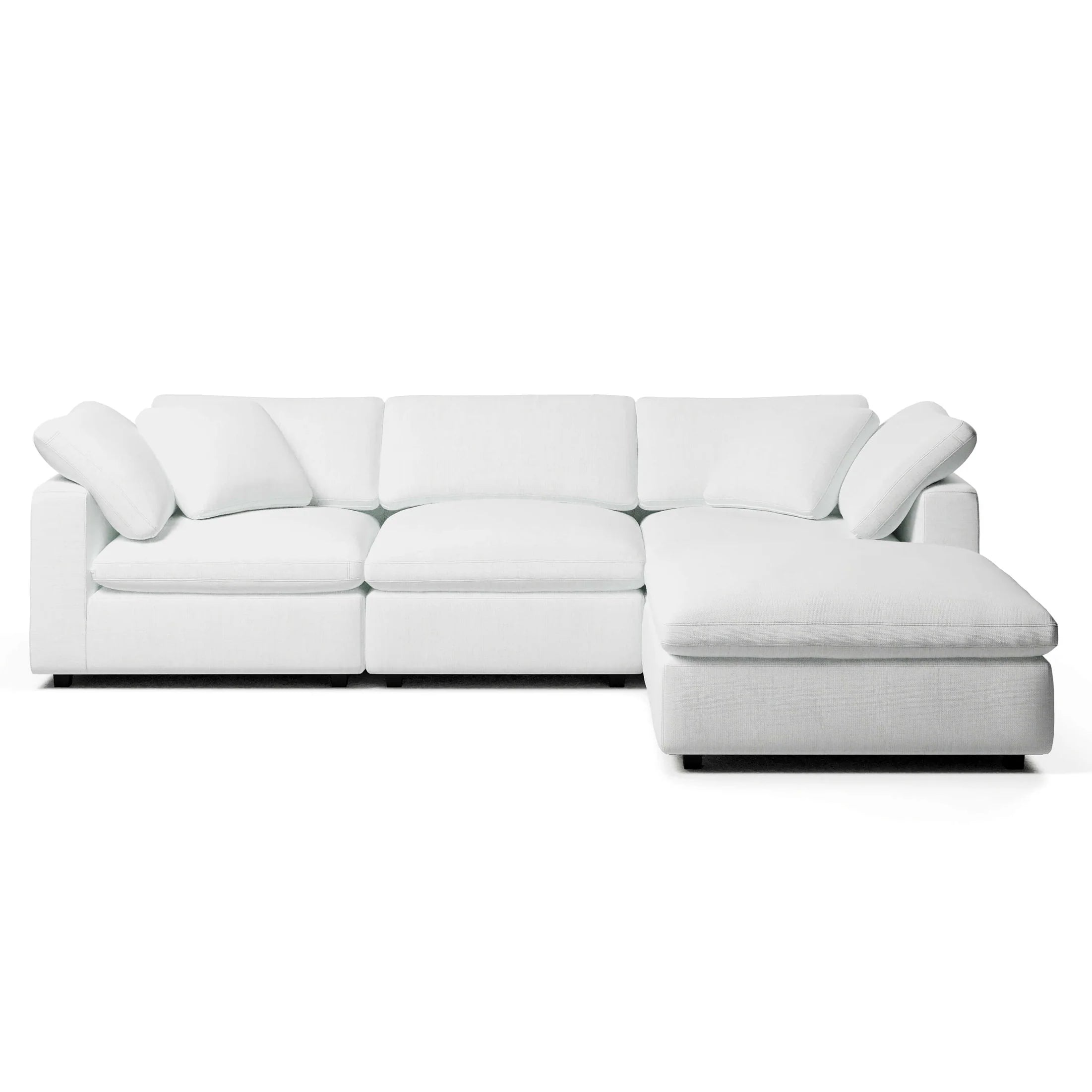 Comfy Three Seater + Ottoman Modular Sofa