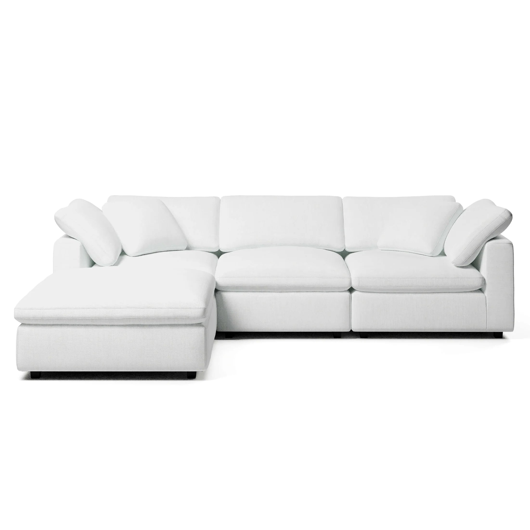 Comfy Three Seater + Ottoman Modular Sofa
