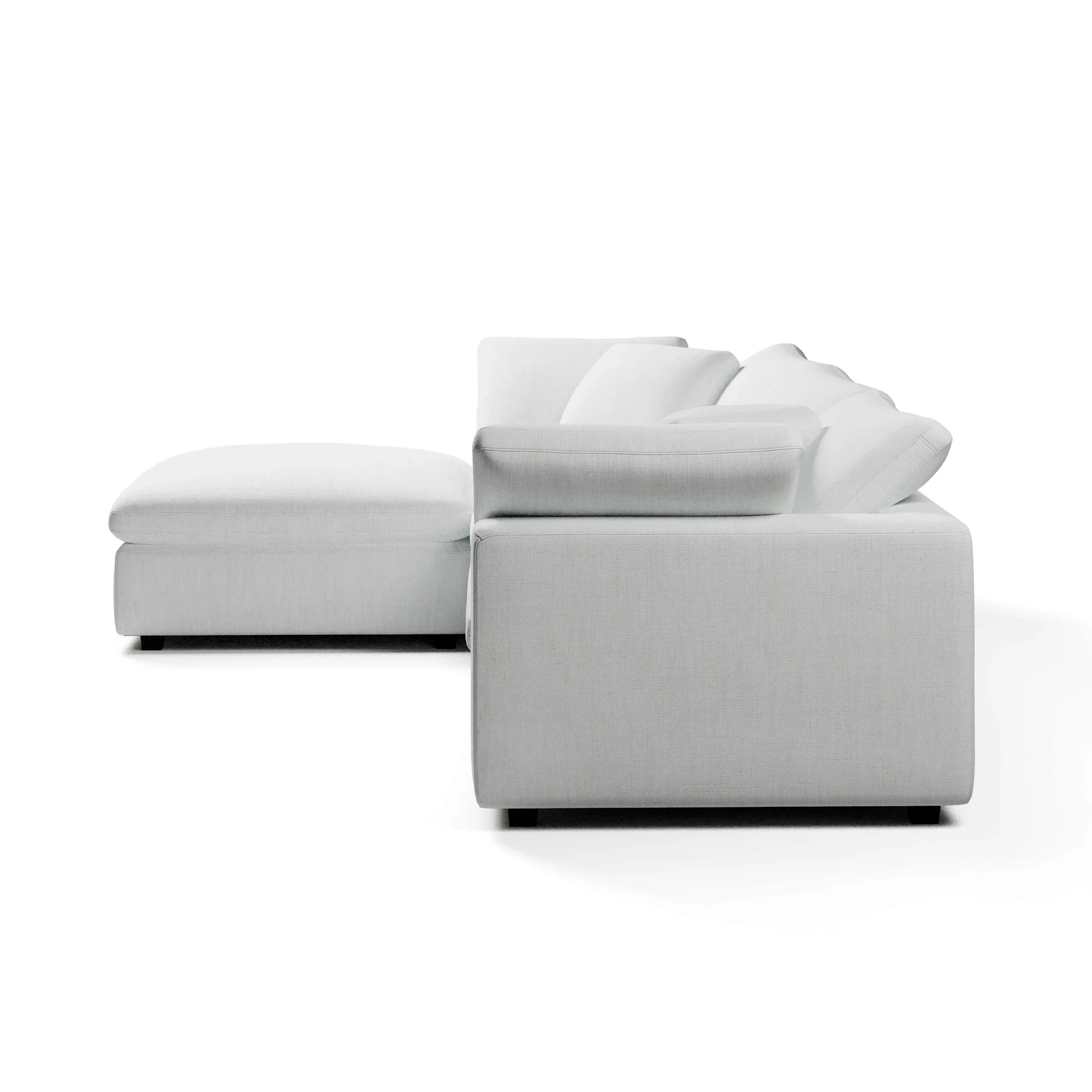 Comfy Three Seater + Ottoman Modular Sofa