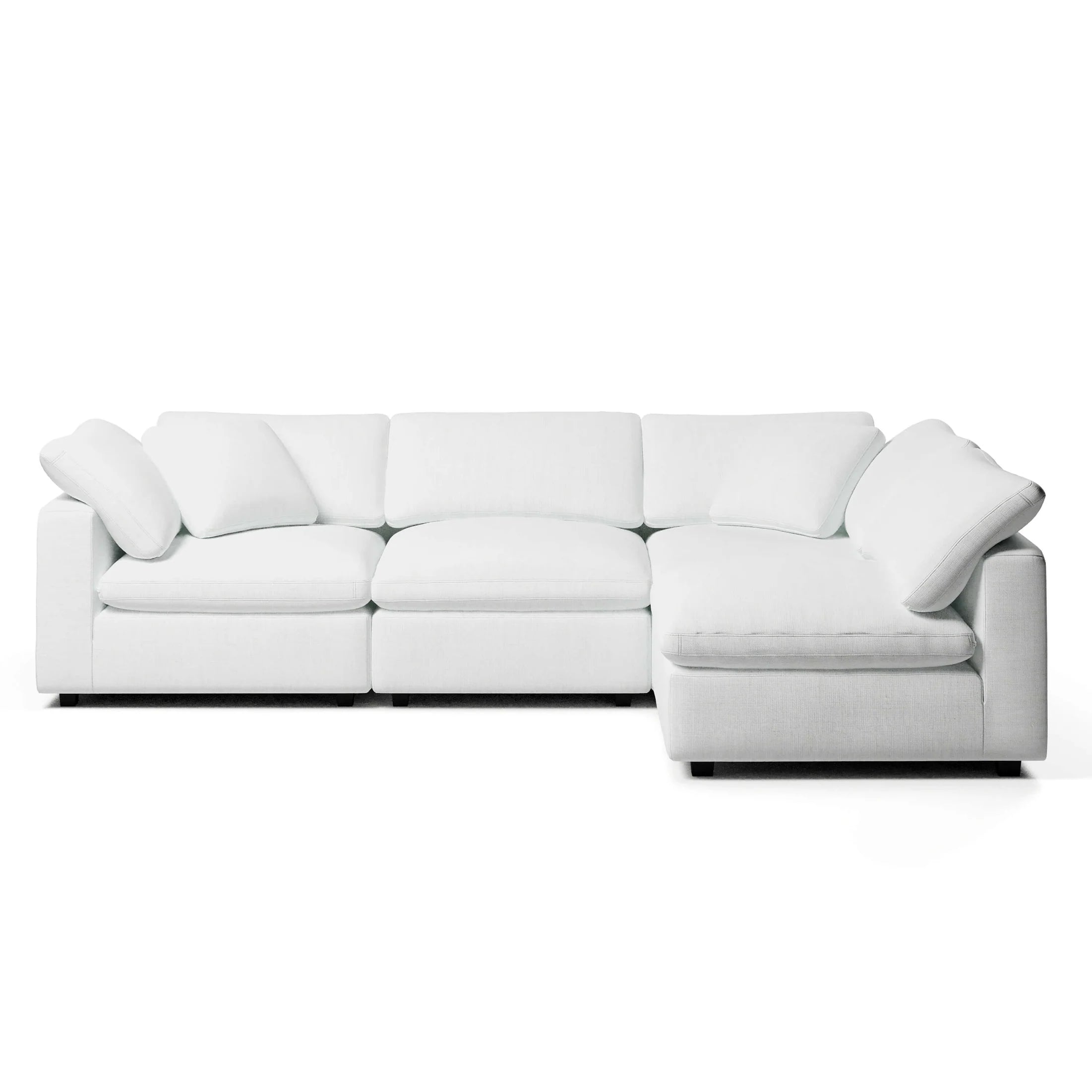 CouchHaus | Comfy Four Seater Sectional | Modular Sofas & Couches