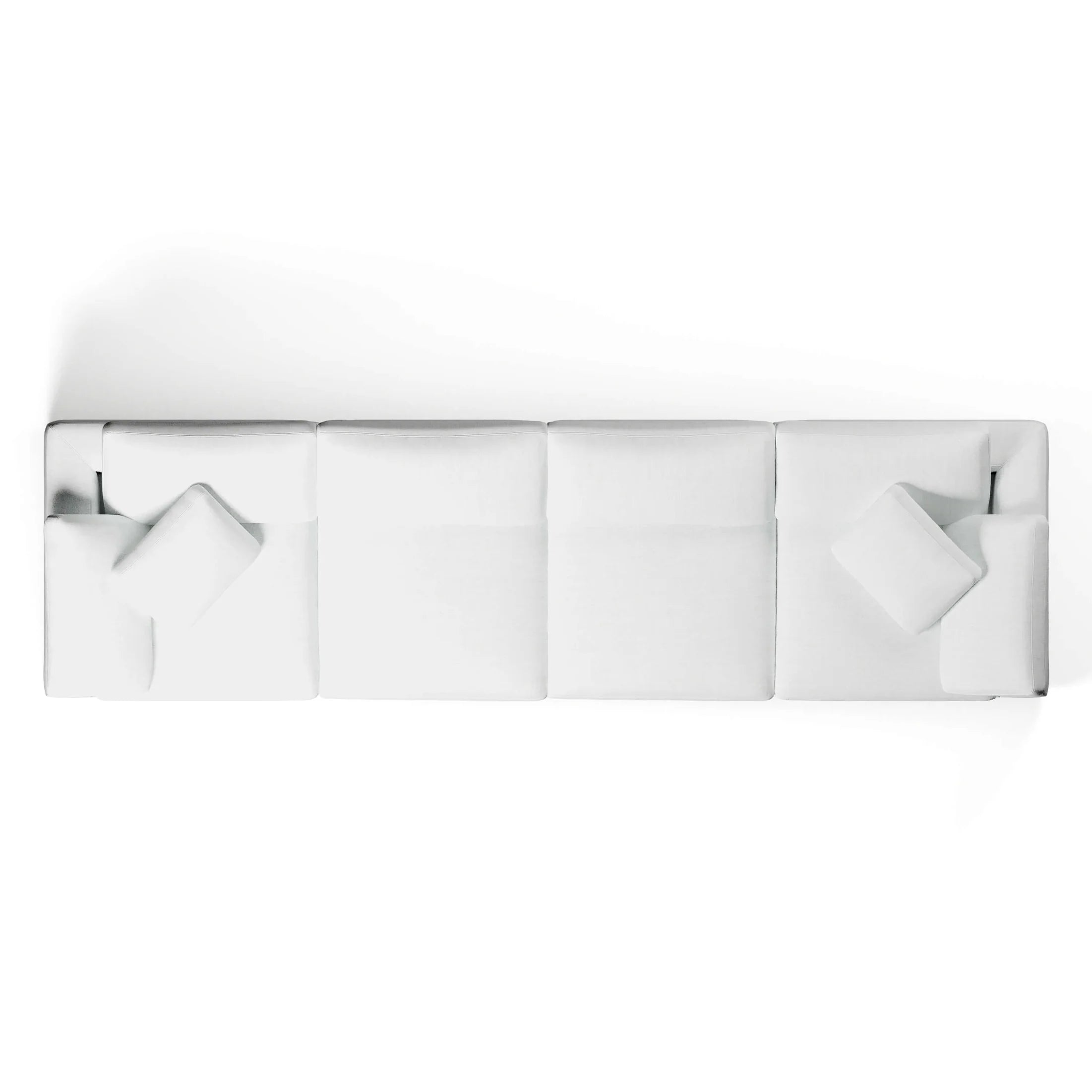 CouchHaus | Comfy Four Seater Sectional | Modular Sofas & Couches