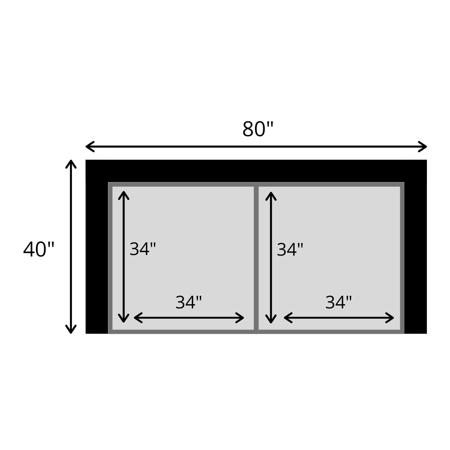 Comfy Two Seater Modular Sofa