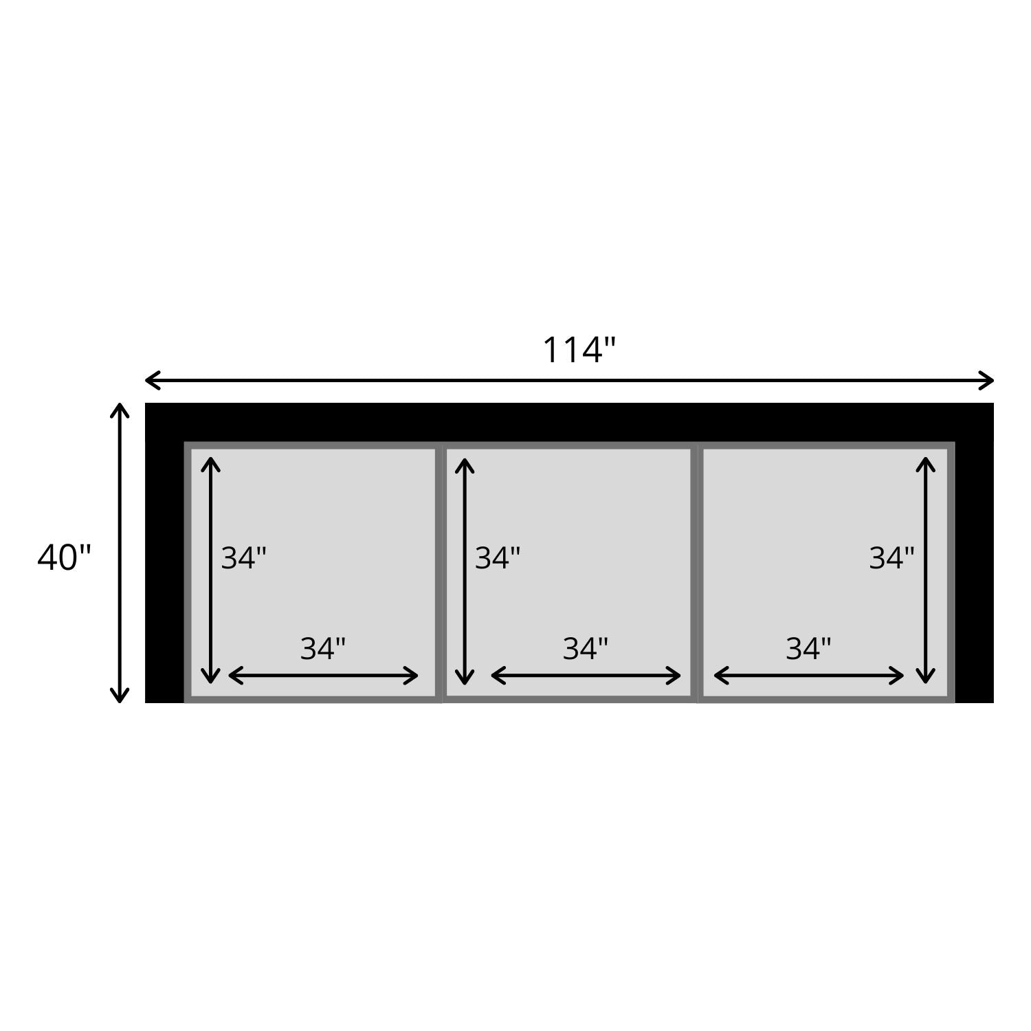 Comfy Three Seater Modular Sofa