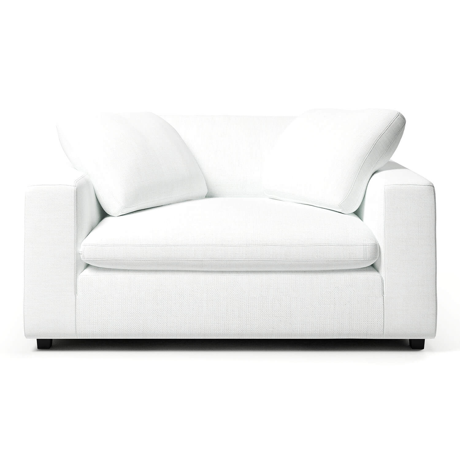 White Comfy Chair | Comfy Modular Chair | Couch Haus