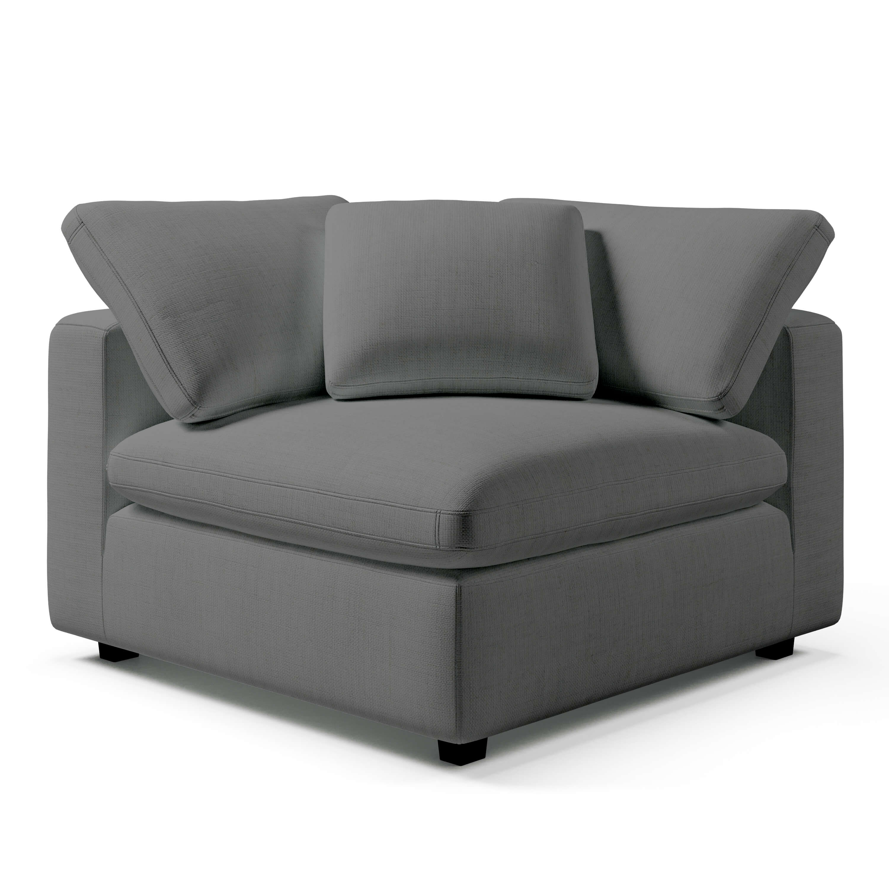 Comfy Corner Chair | Comfortable Corner Chair | CouchHaus #color_grey