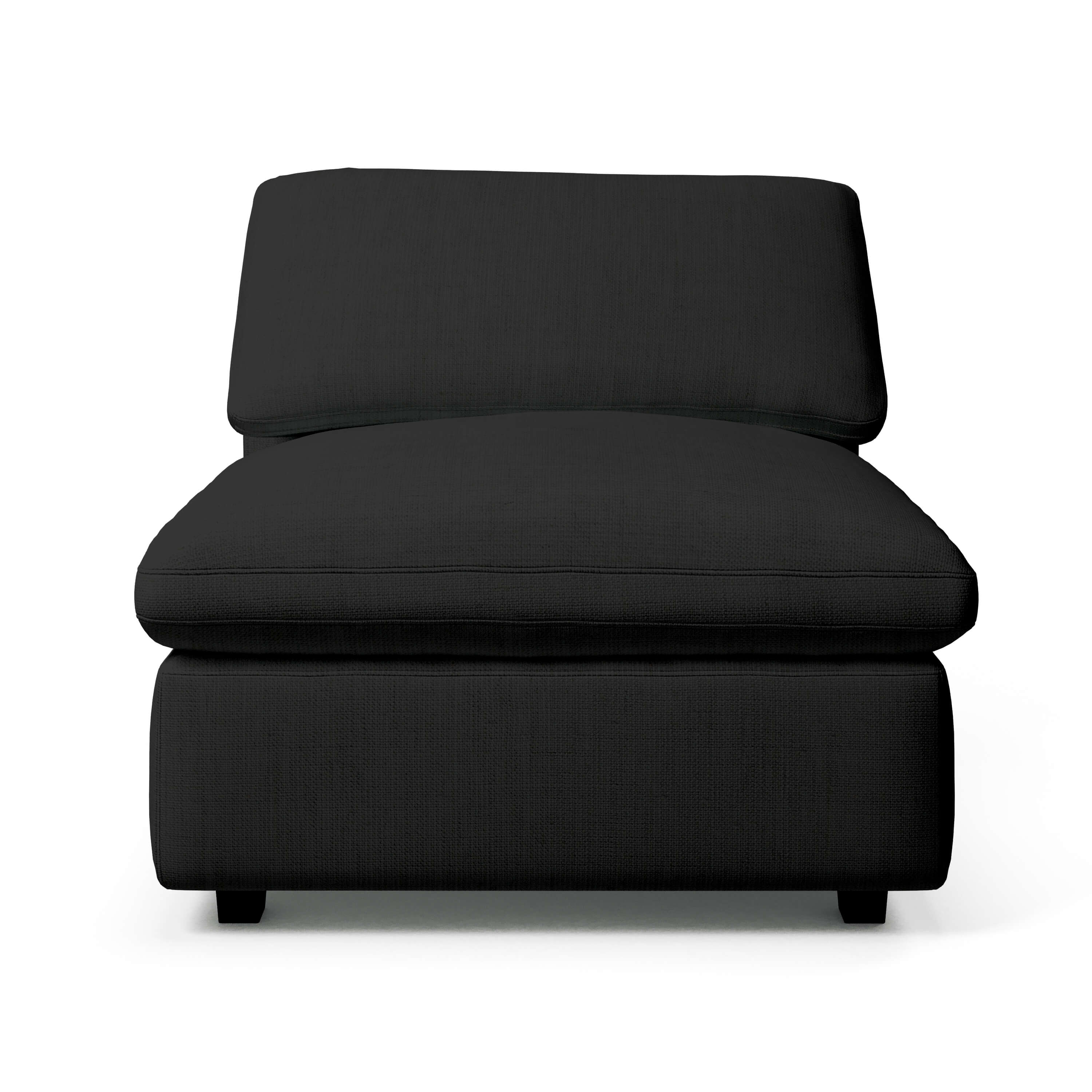 Comfy Armless Chair | Comfortable Armless Chair | Couch Haus