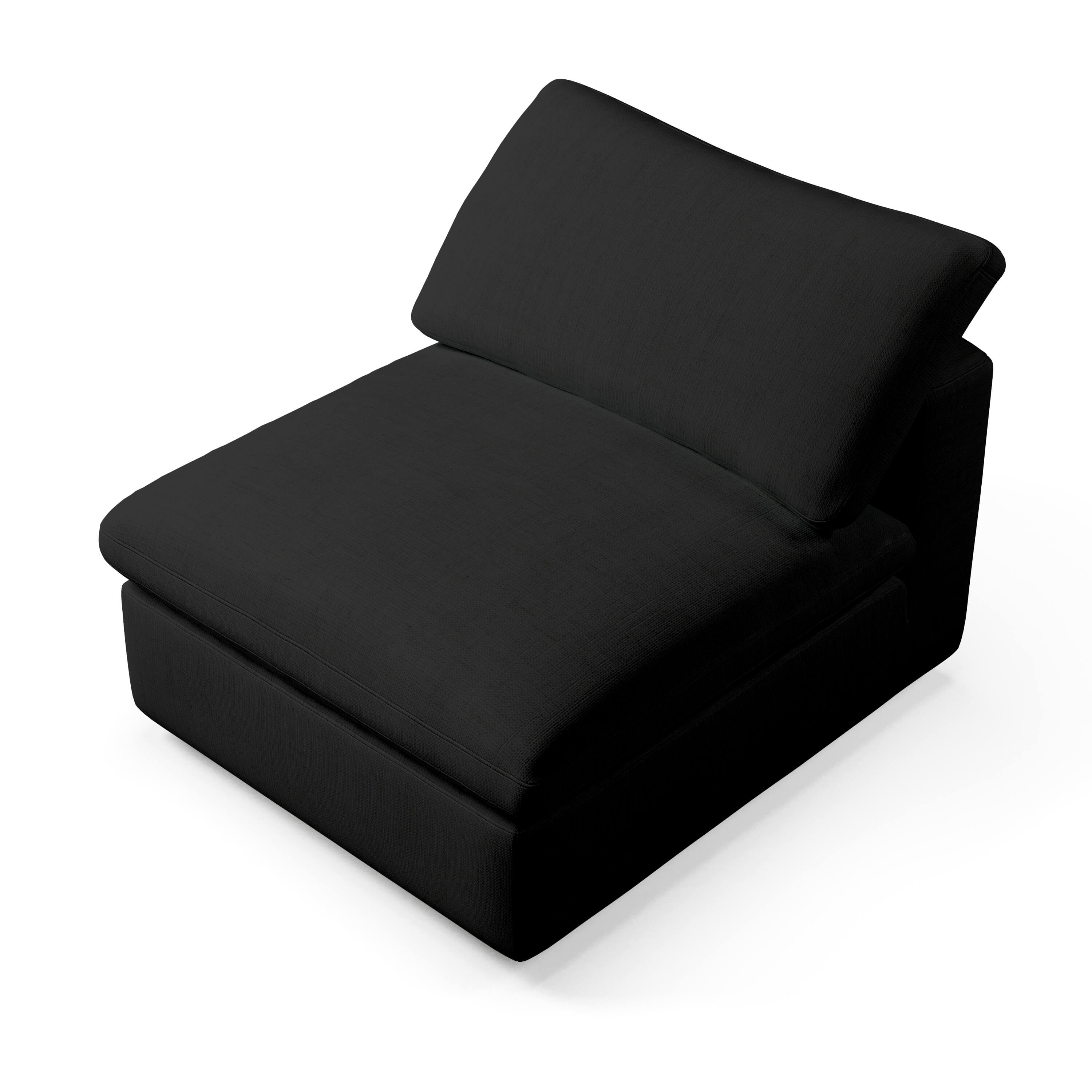 Comfy Armless Chair | Comfortable Armless Chair | Couch Haus