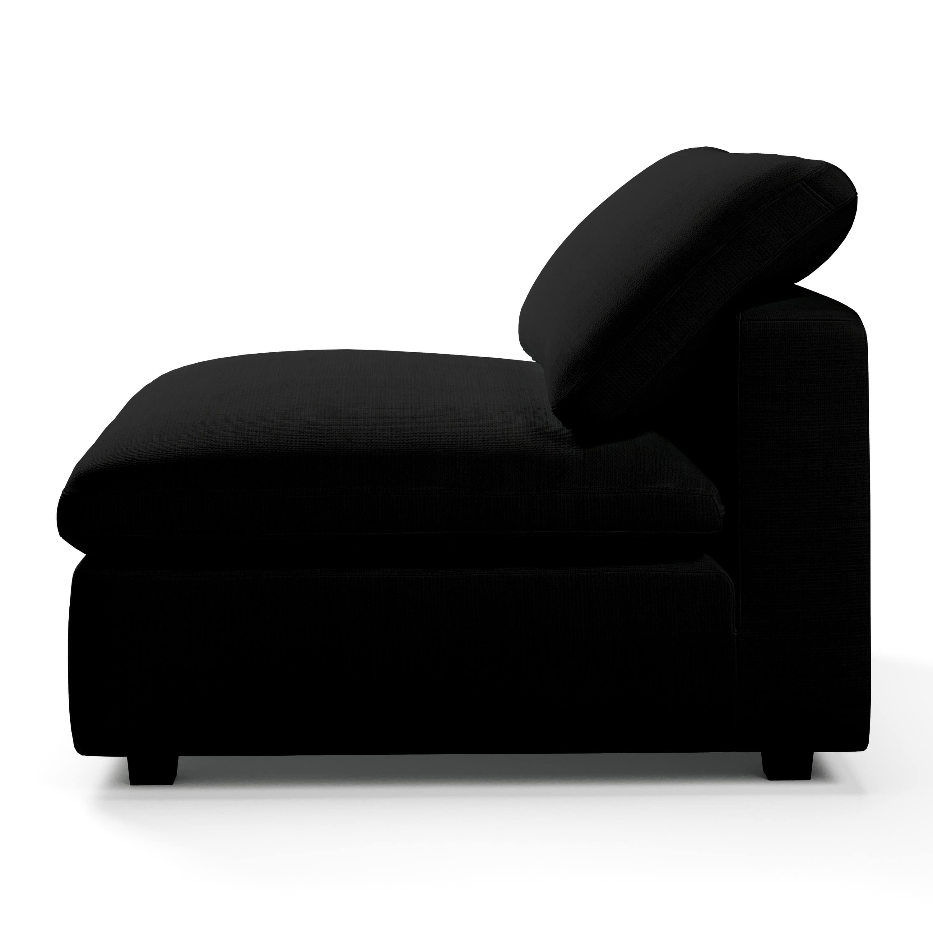 Comfy Armless Chair | Comfortable Armless Chair | Couch Haus