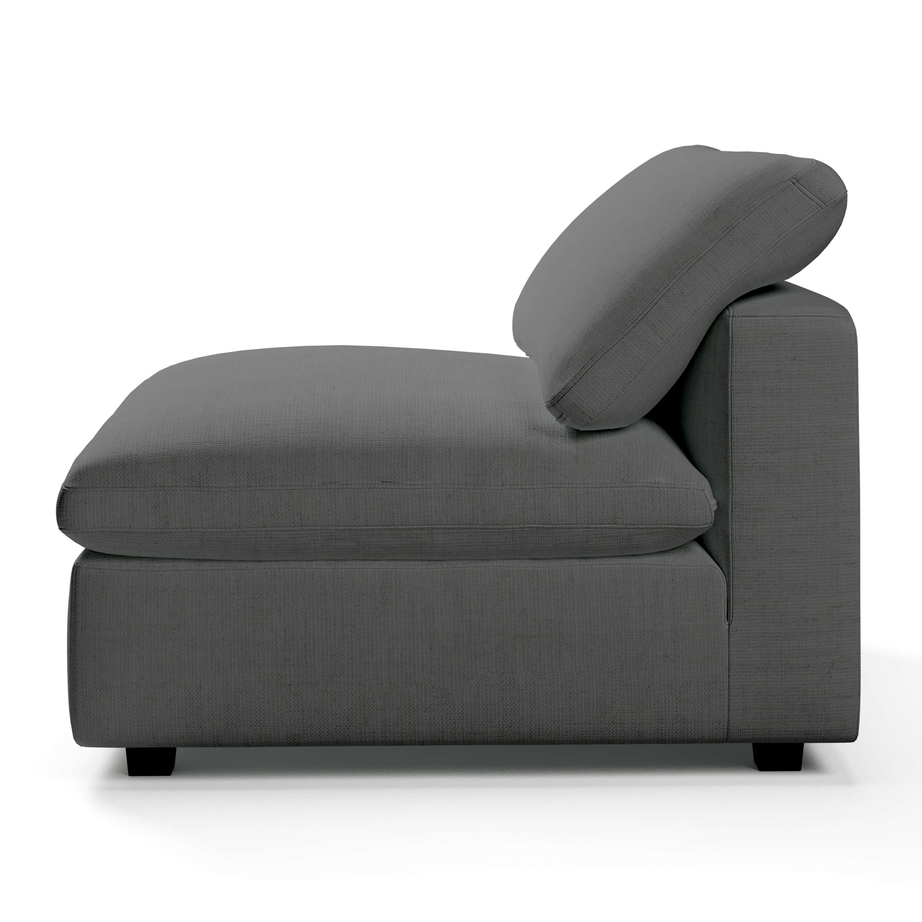 Comfy Armless Chair | Comfortable Armless Chair | Couch Haus