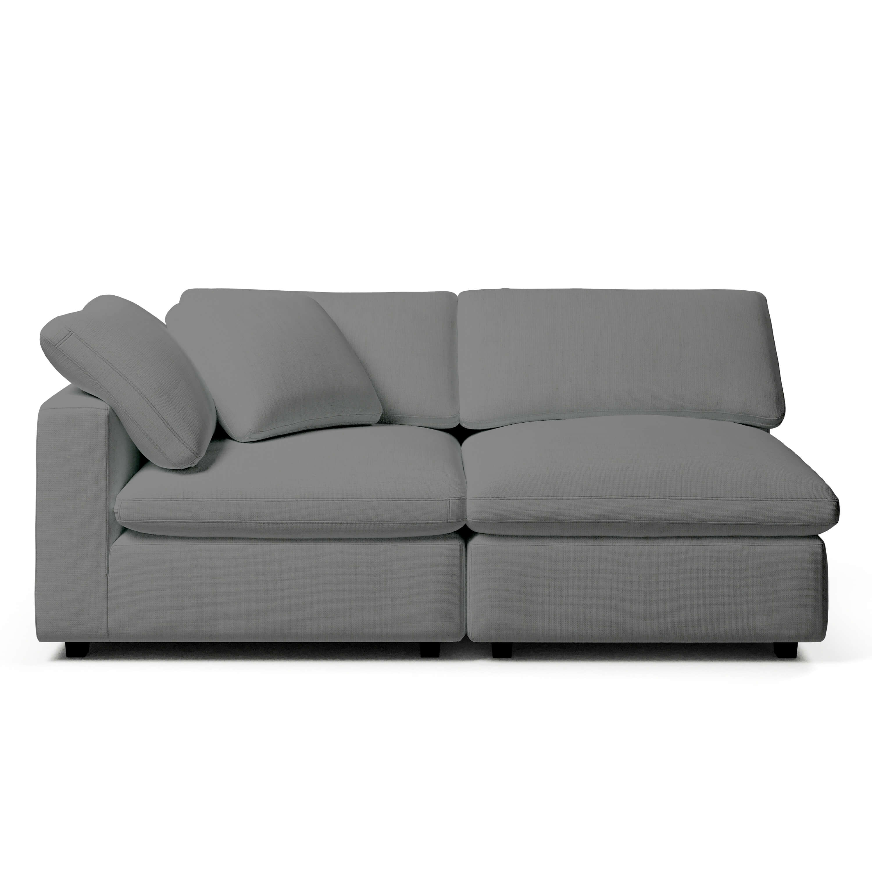 2 Seater Left Arm Sofa | Comfy Modular Sofa | Couch Haus