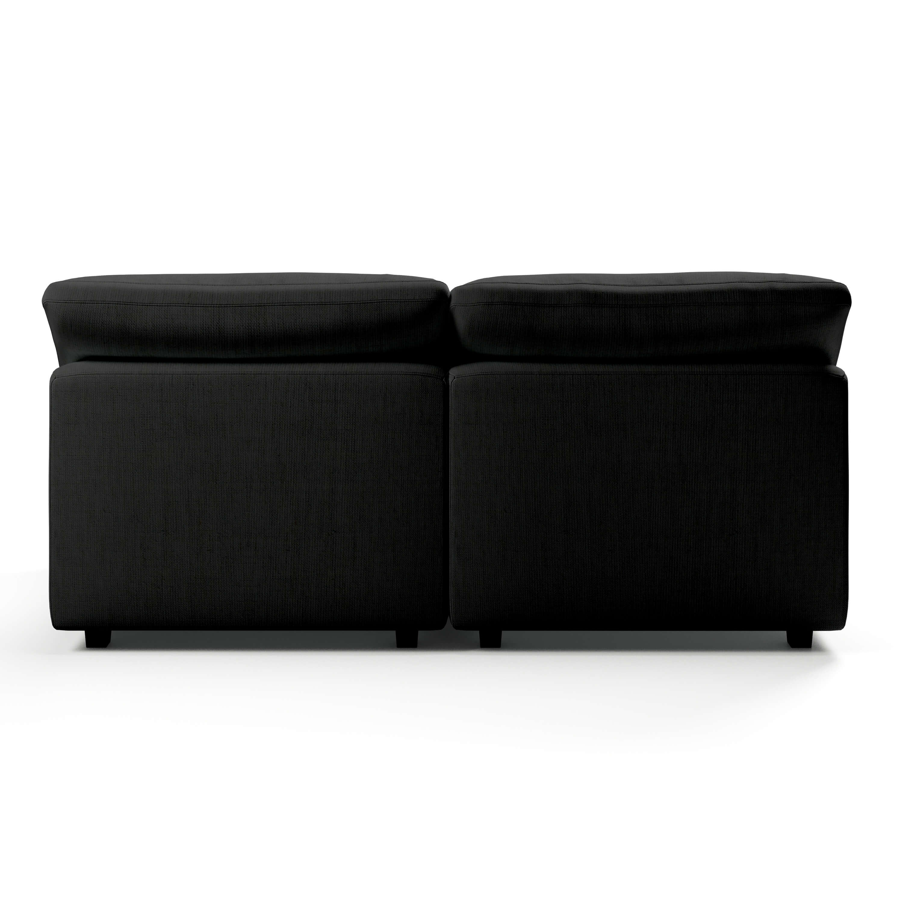 Comfy Modular Sofa - 2-Seater Armless