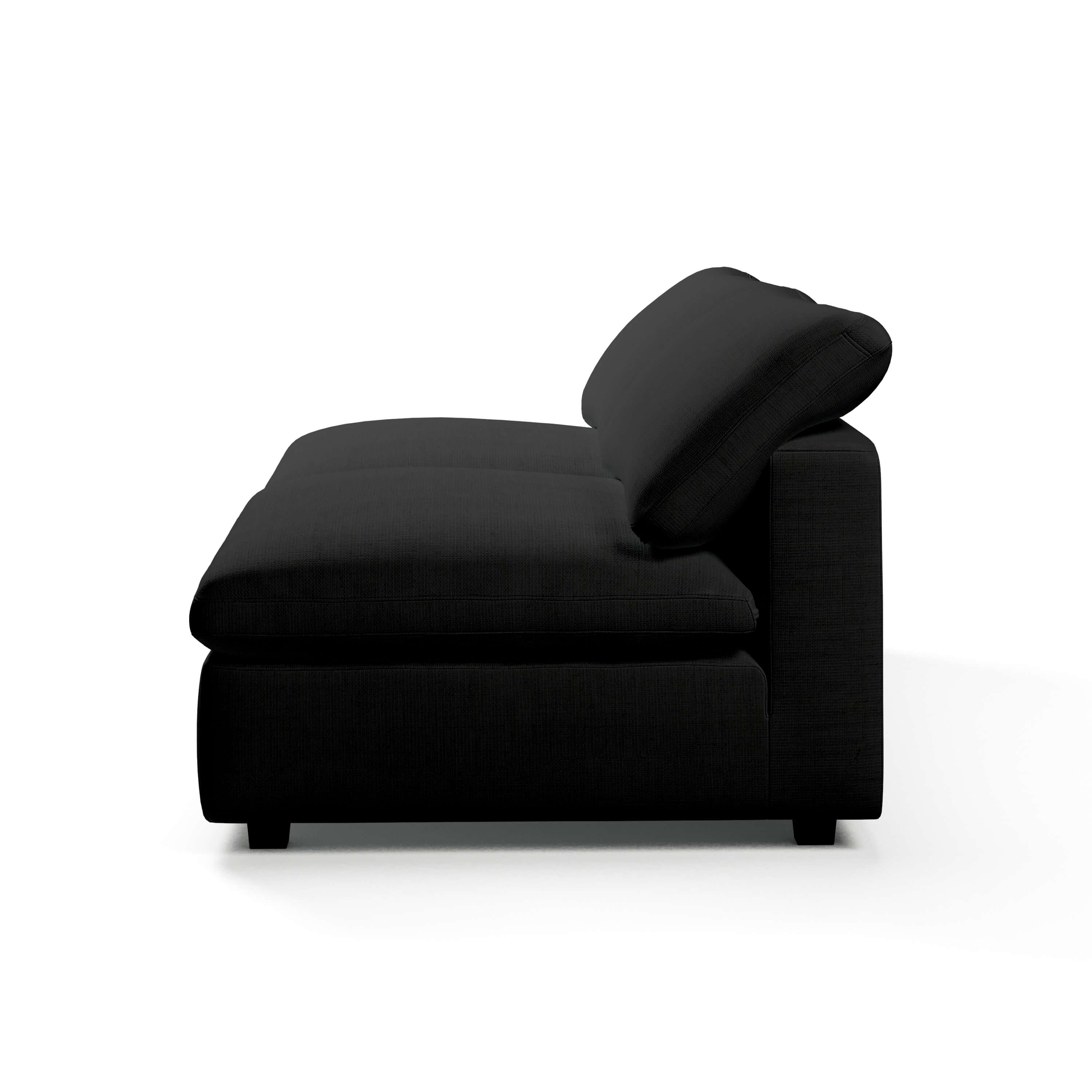 Comfy Modular Sofa - 2-Seater Armless