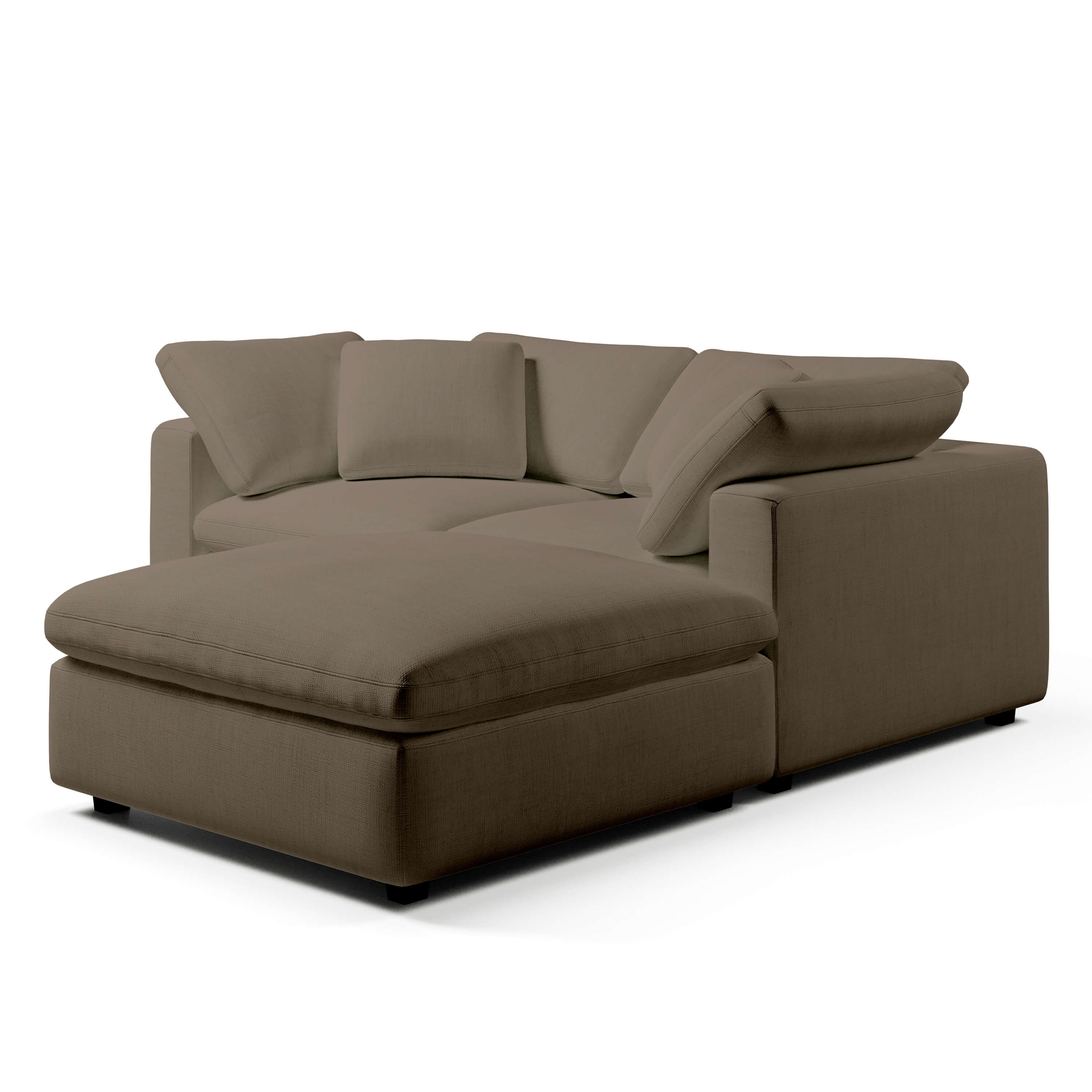 Comfy Modular Sofa - 2-Seater & Ottoman