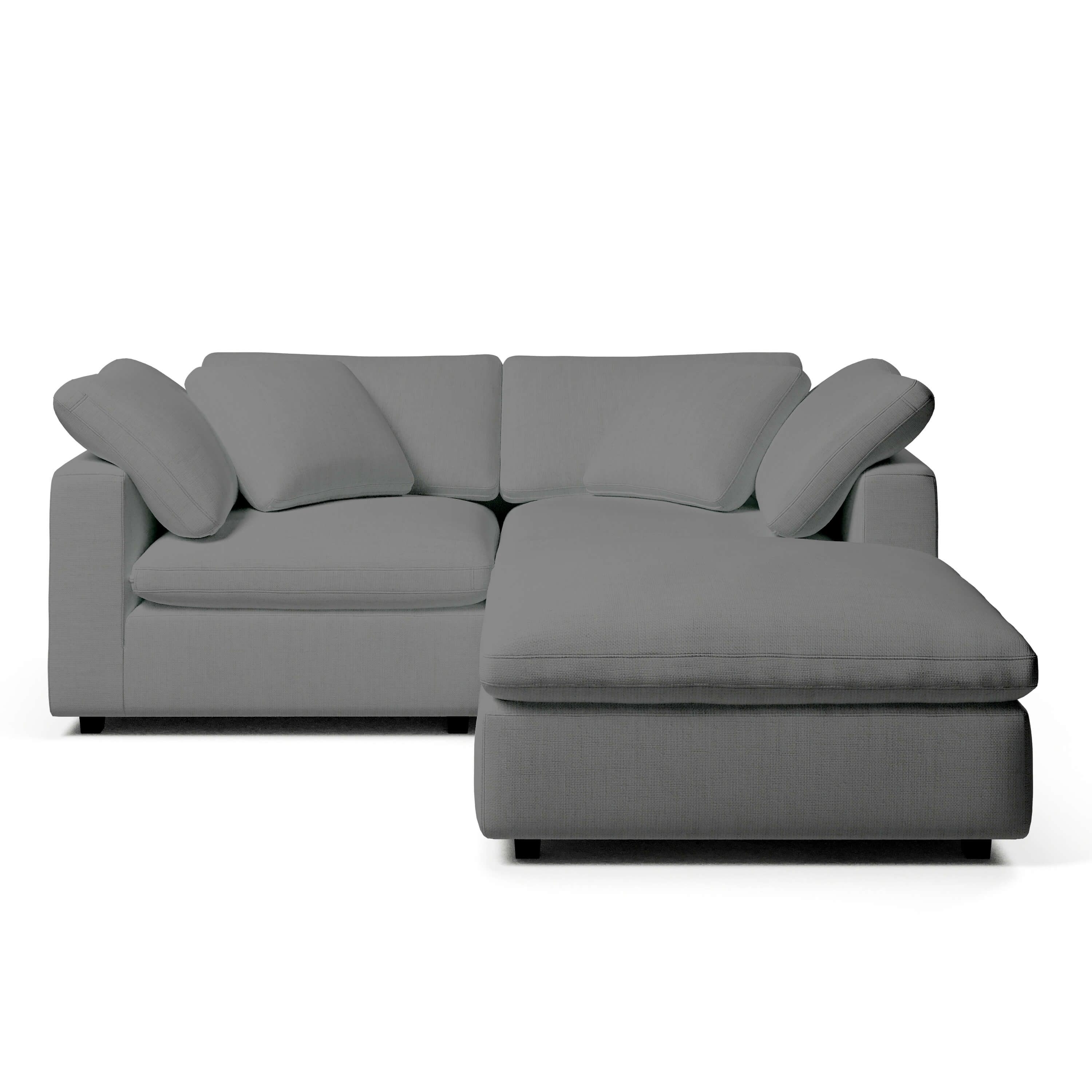 Modular Sofa with Ottoman | 2 Seater and Ottoman | Couch Haus