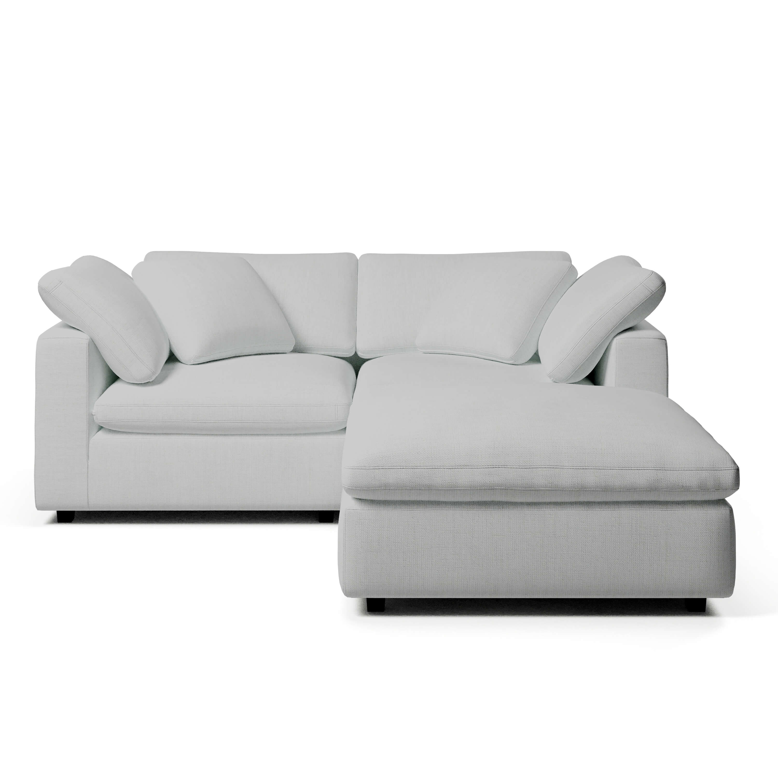 Modular Sofa with Ottoman | 2 Seater and Ottoman | Couch Haus