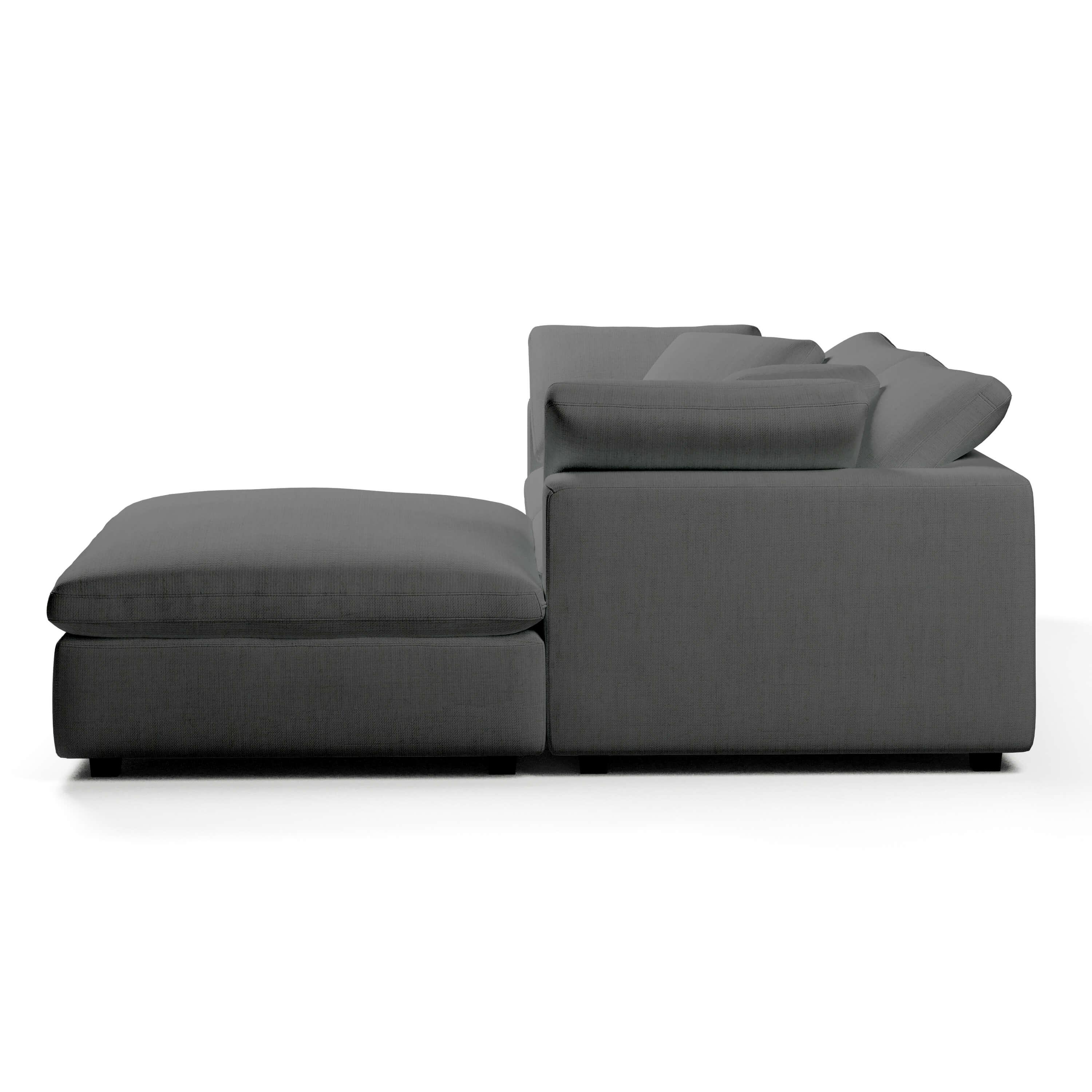 Comfy Modular Sofa - 2-Seater & Ottoman