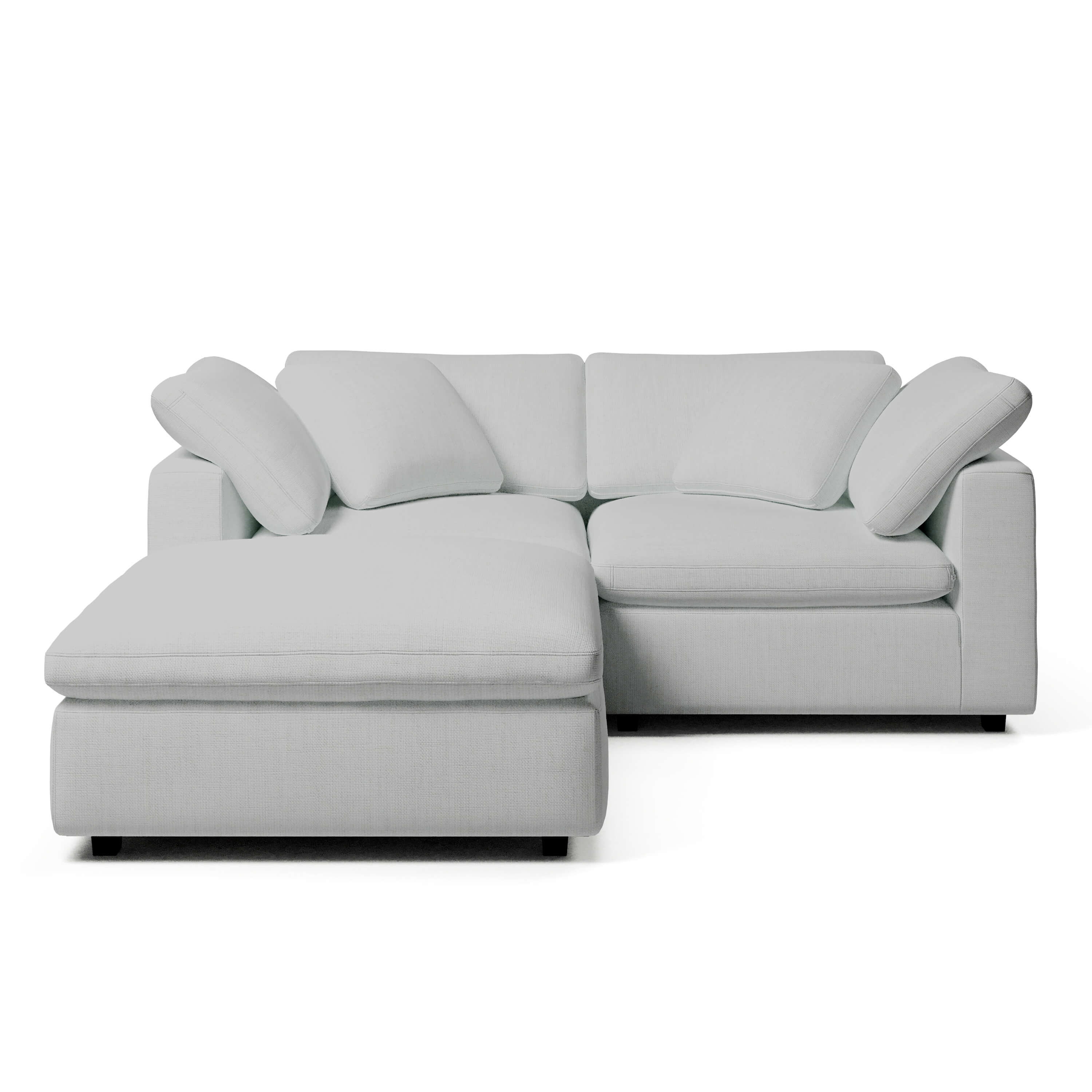 Modular Sofa with Ottoman | 2 Seater and Ottoman | Couch Haus