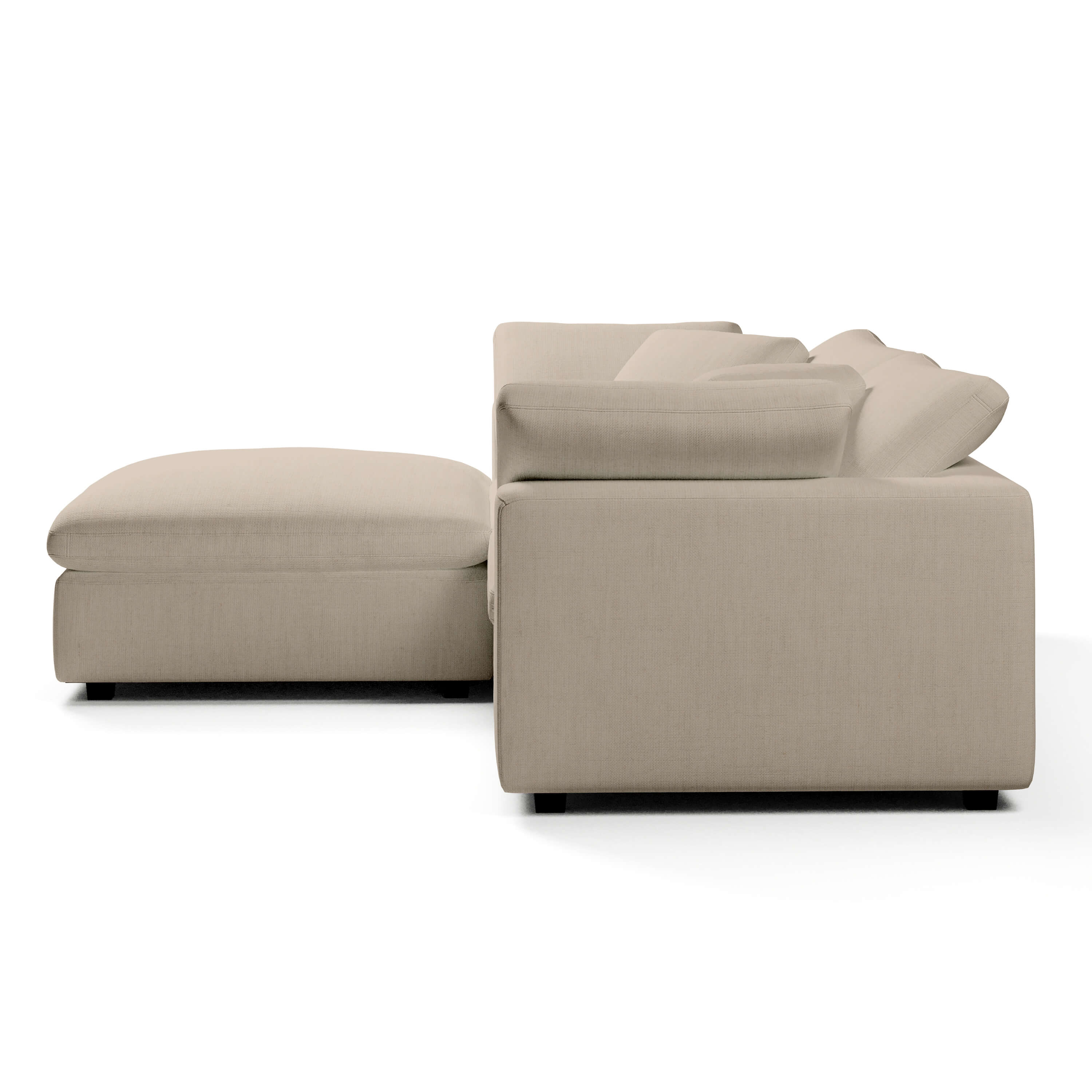 Modular Sofa with Ottoman | 2 Seater and Ottoman | Couch Haus