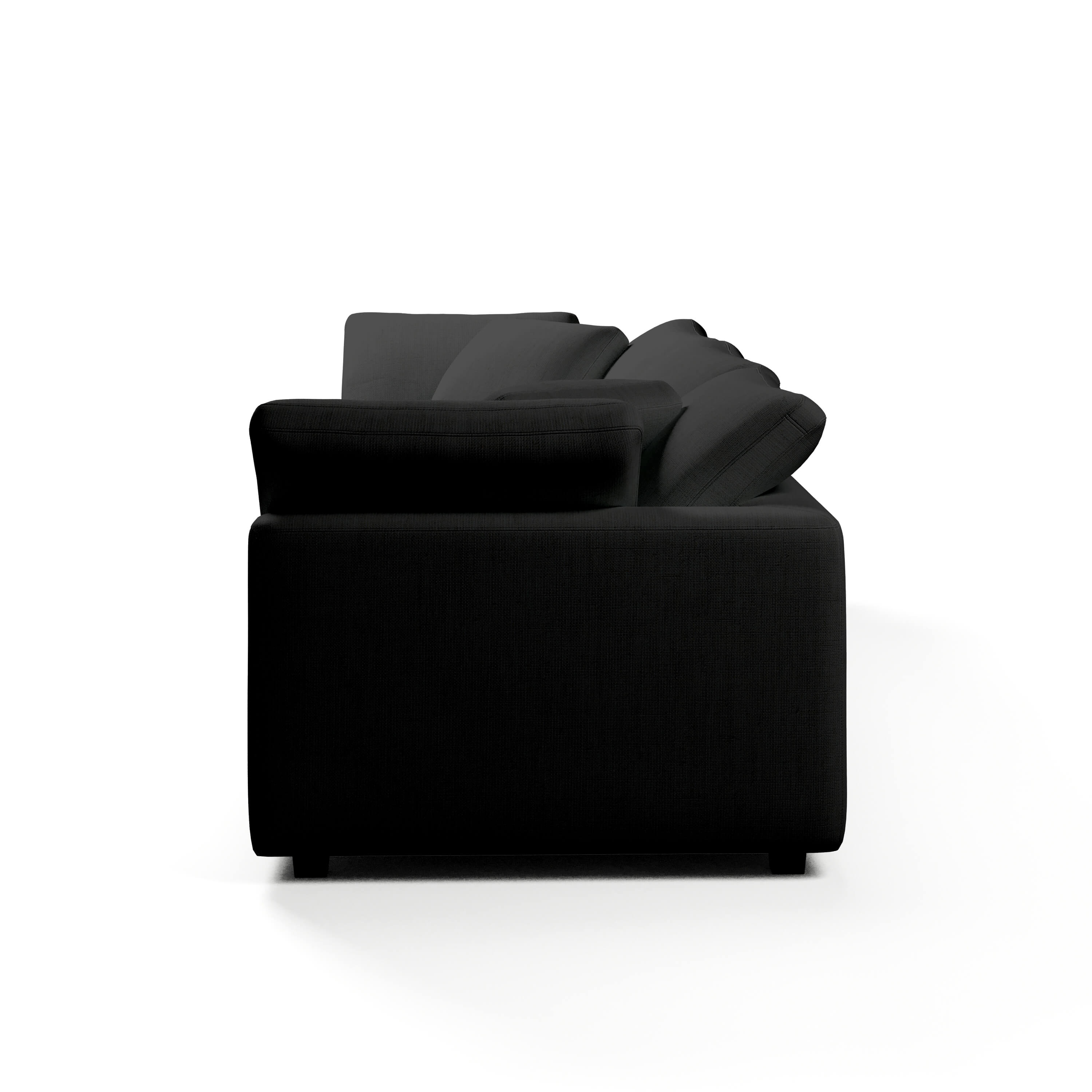 3 Seater White Sofa | Comfy Modular Sofa | Couch Haus