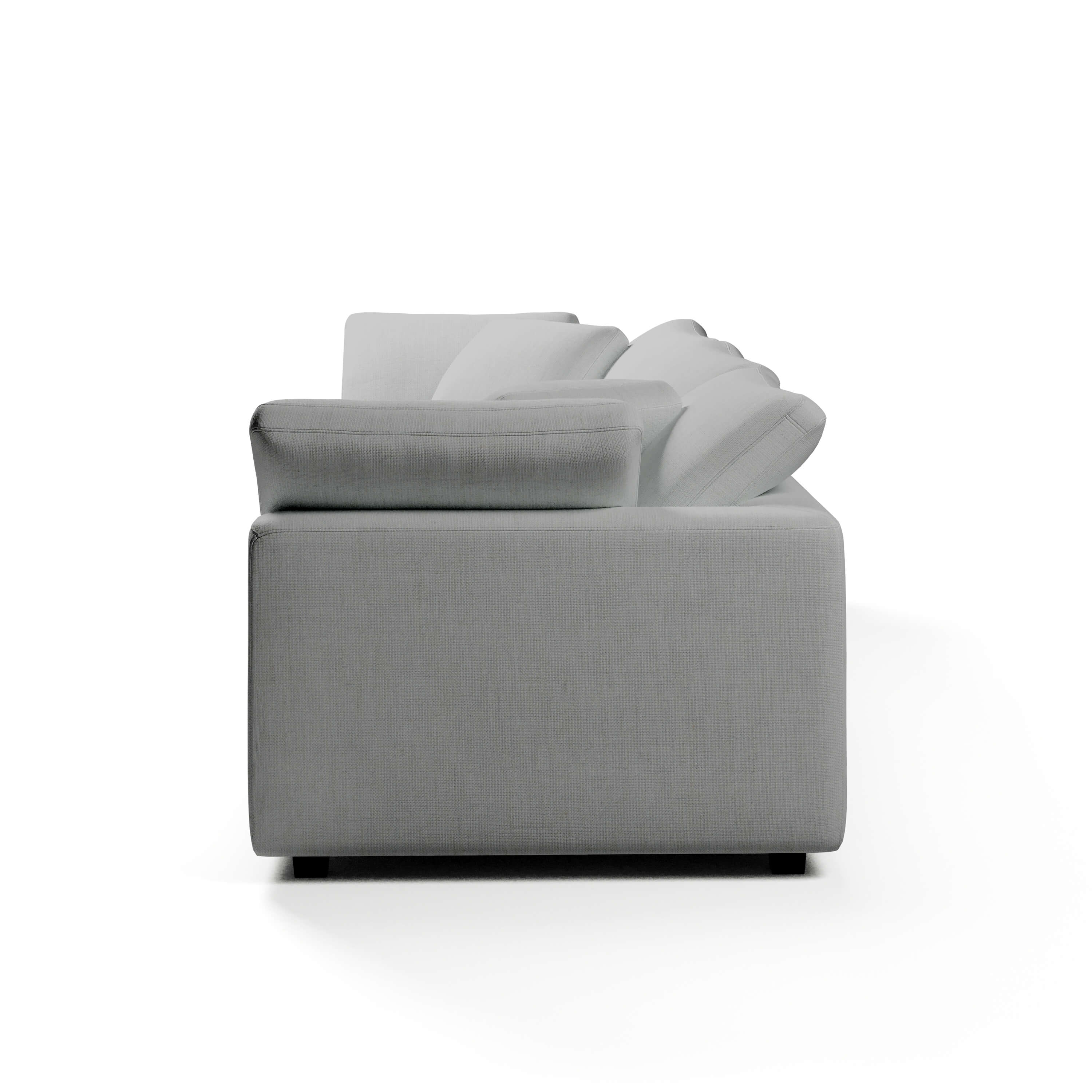 3 Seater White Sofa | Comfy Modular Sofa | Couch Haus