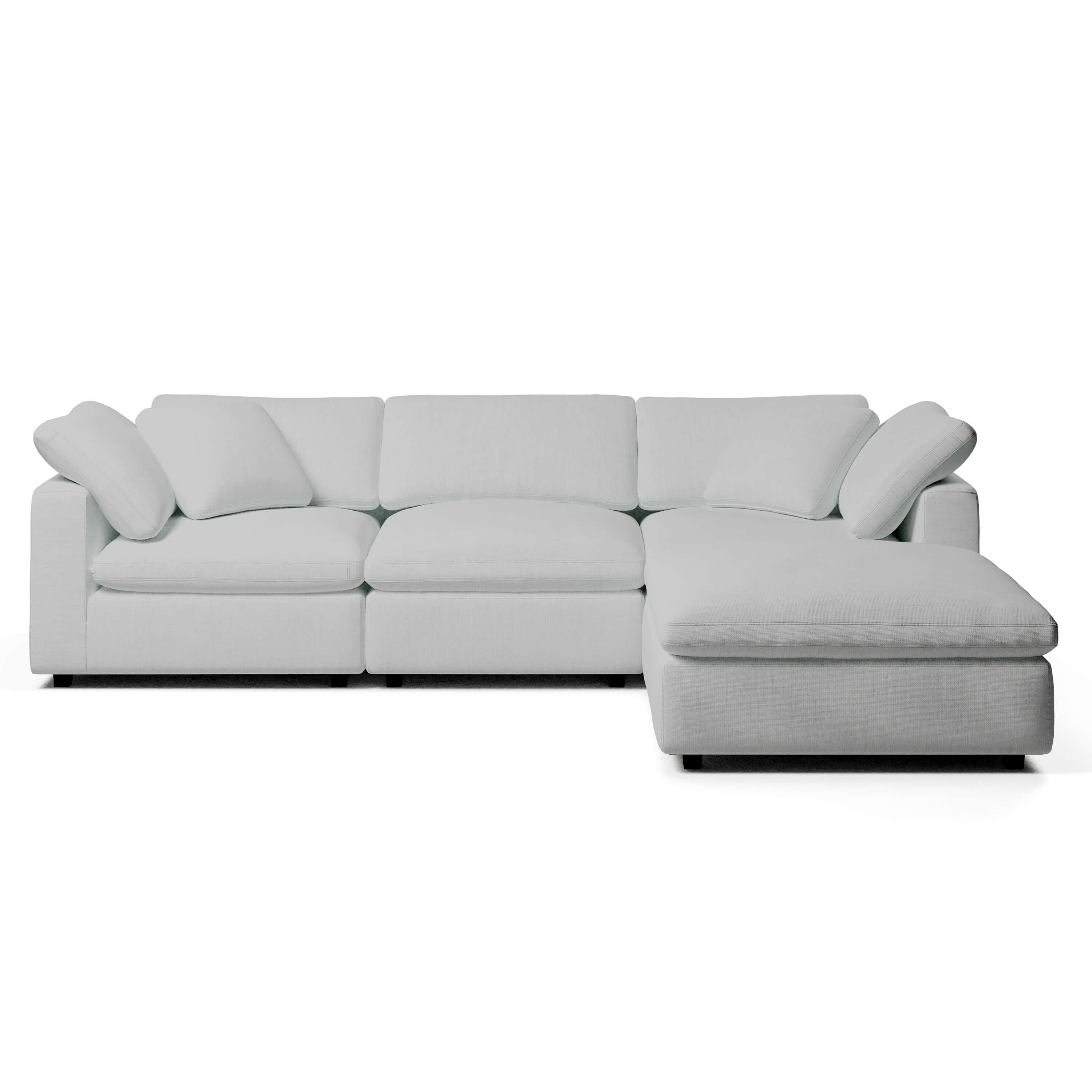 Modular Sofa Canada | 3-Seater and Ottoman | Couch Haus