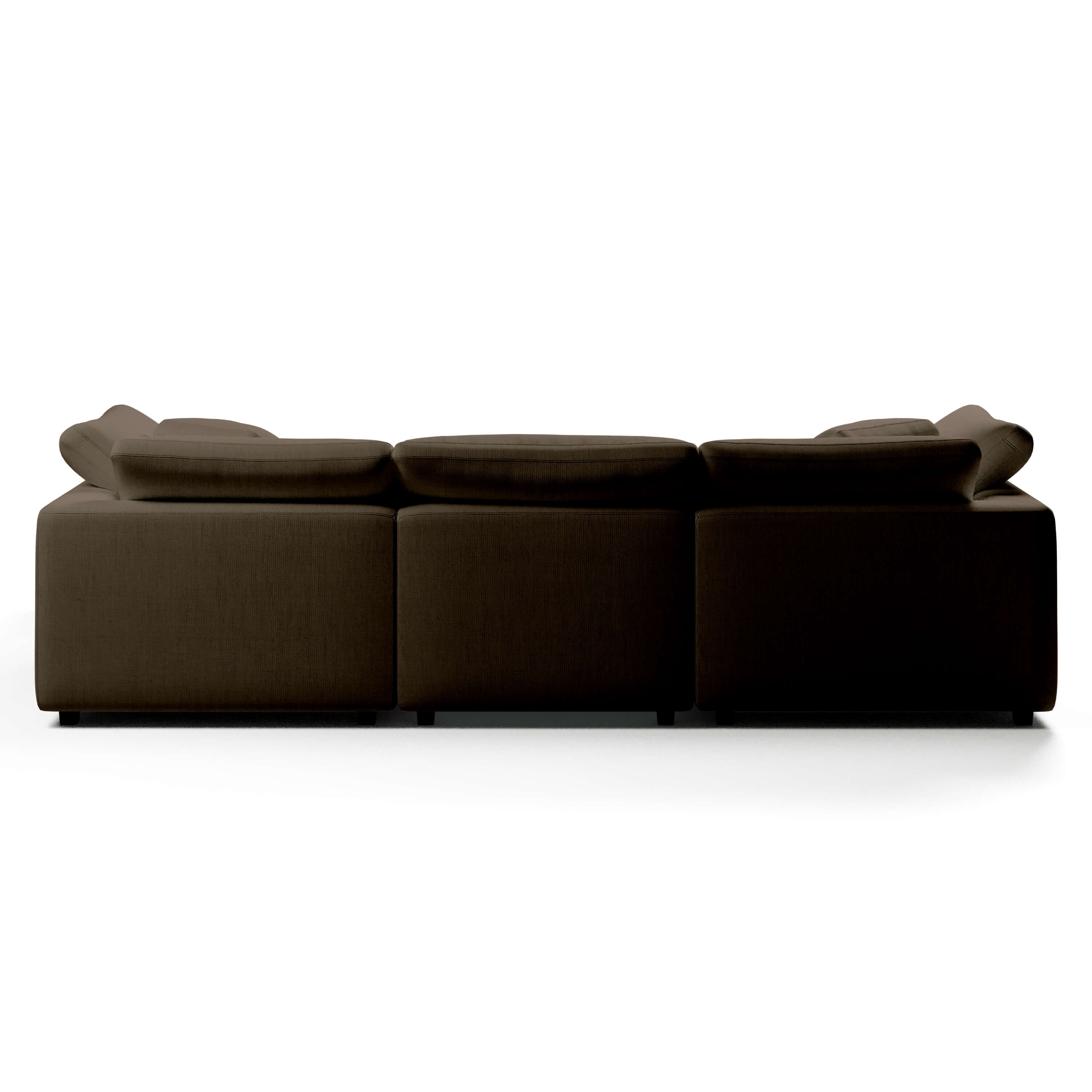Comfy Modular Sofa - 3-Seater & Ottoman