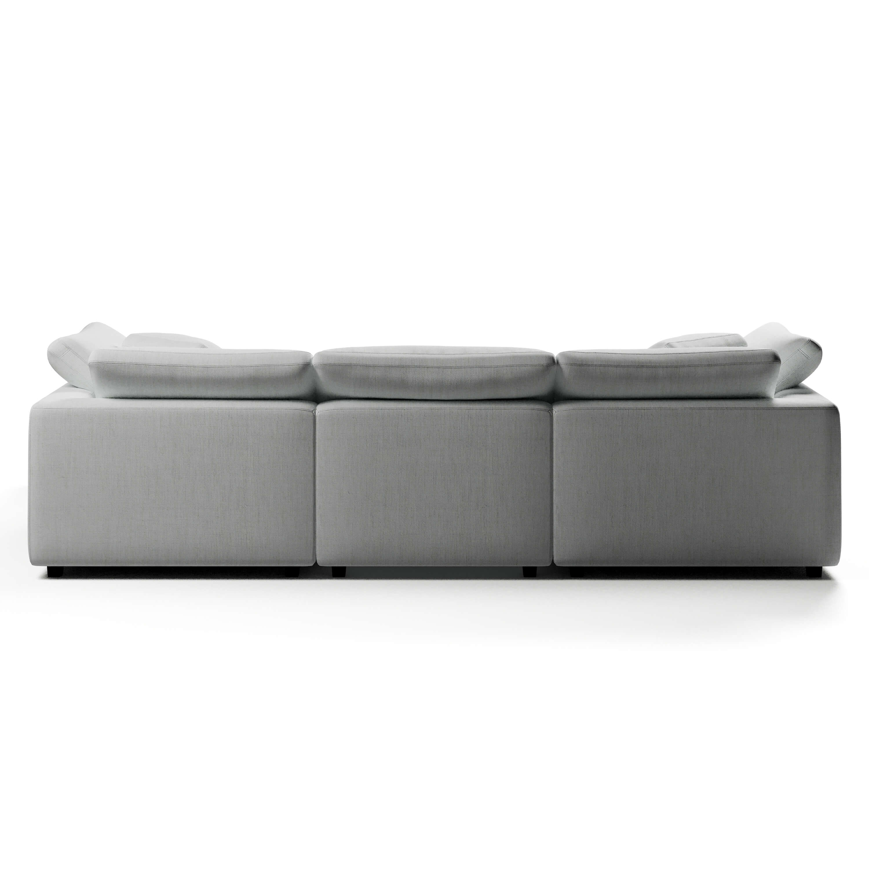 Modular Sofa Canada | 3-Seater and Ottoman | Couch Haus