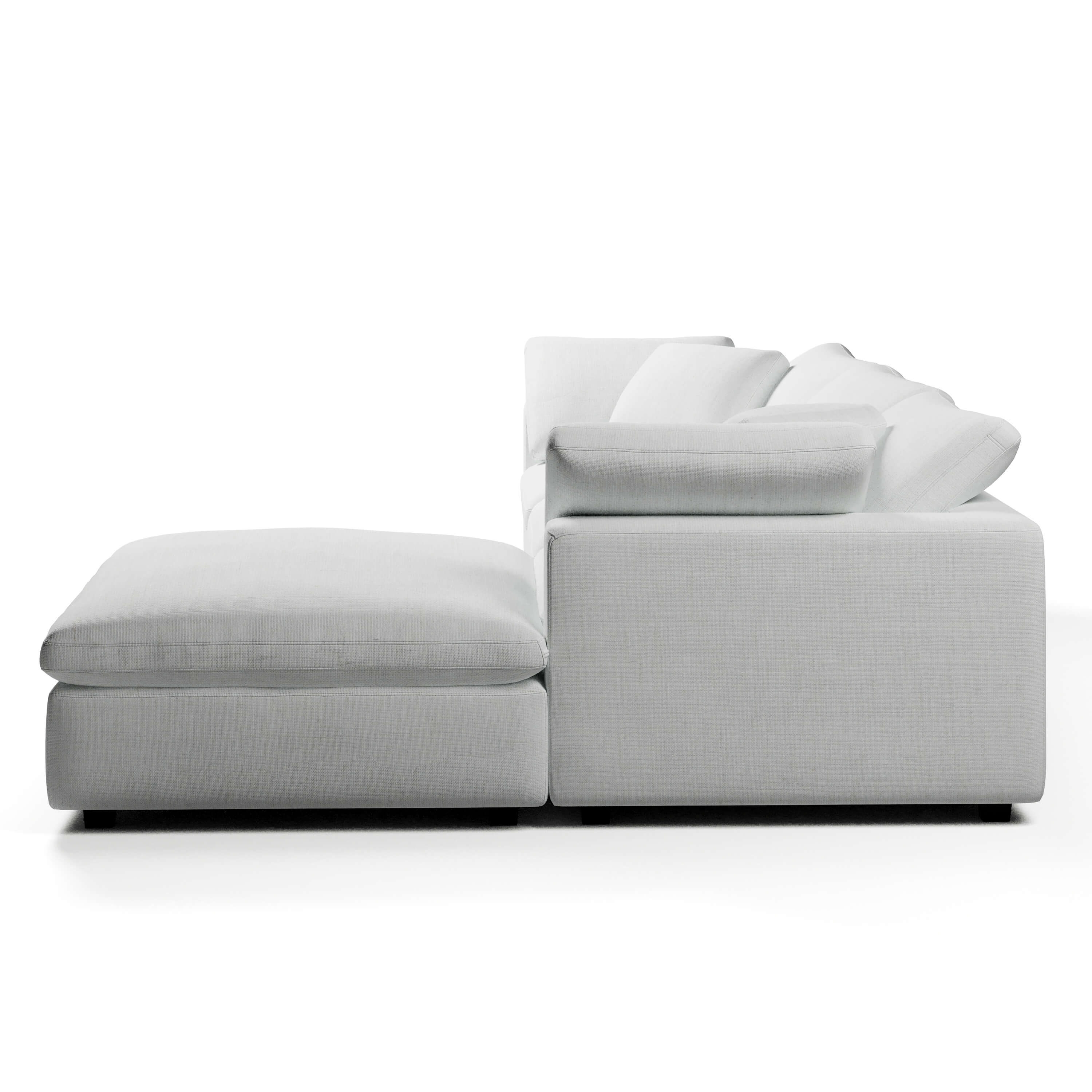 Modular Sofa Canada | 3-Seater and Ottoman | Couch Haus