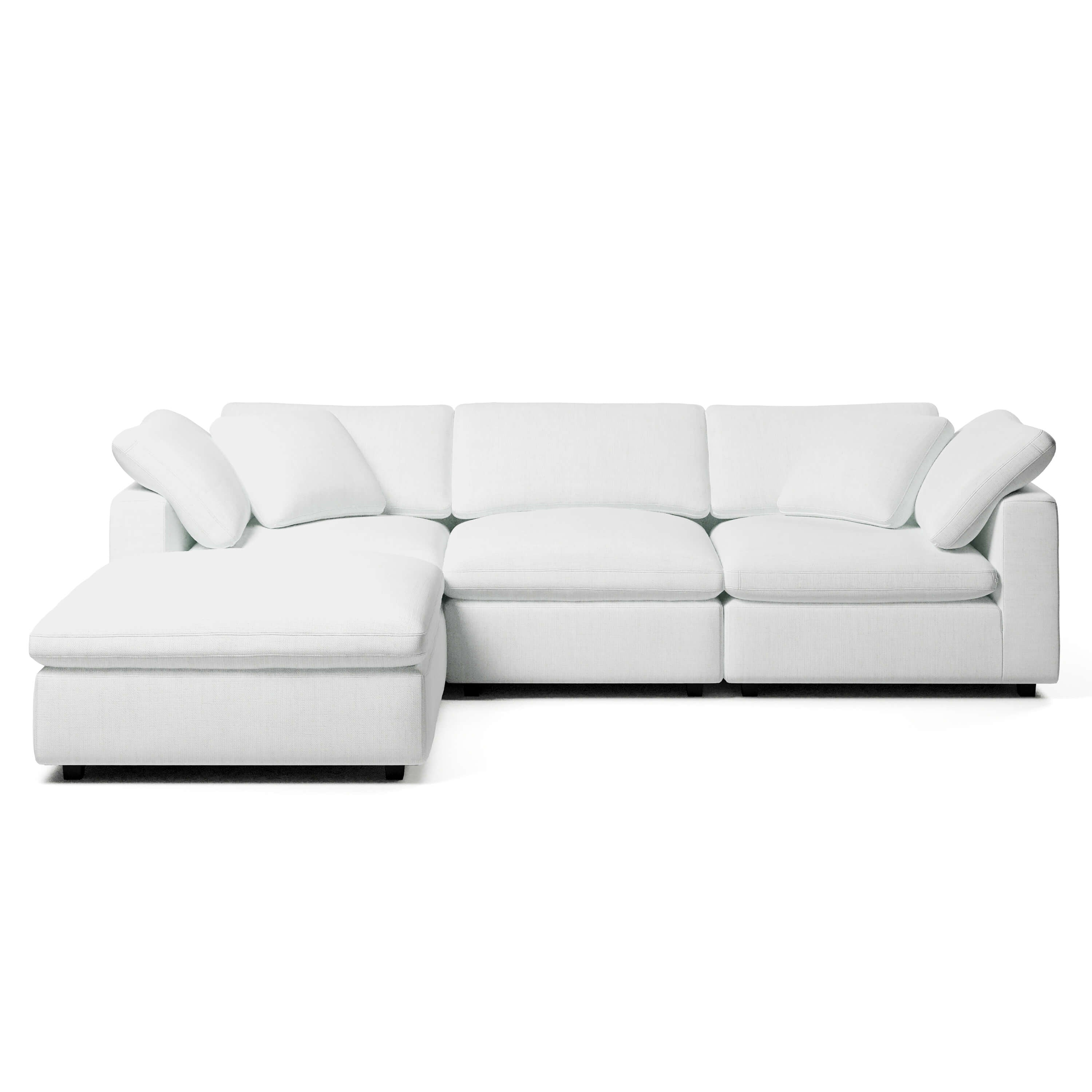 Modular Sofa Canada | 3-Seater and Ottoman | Couch Haus