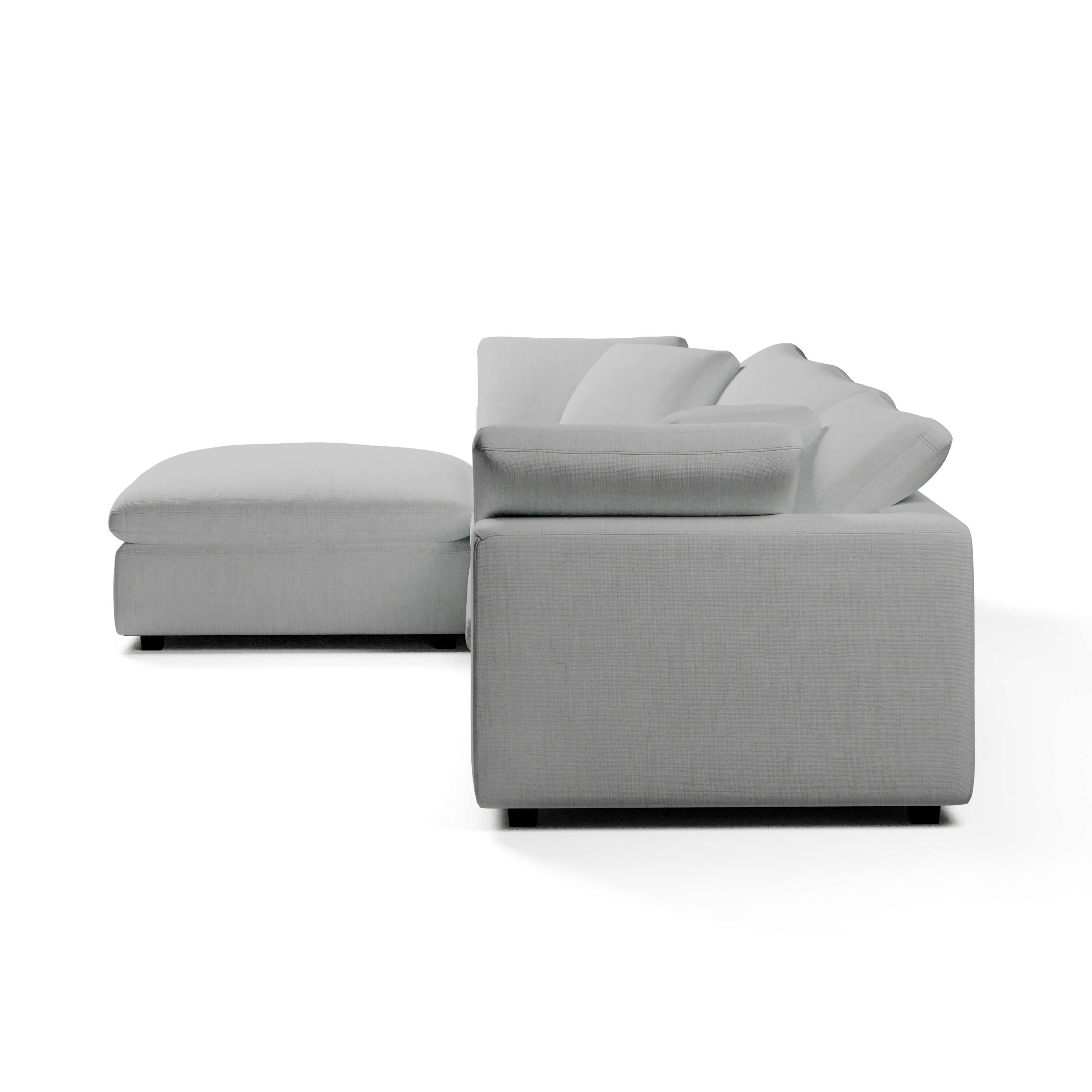 Modular Sofa Canada | 3-Seater and Ottoman | Couch Haus