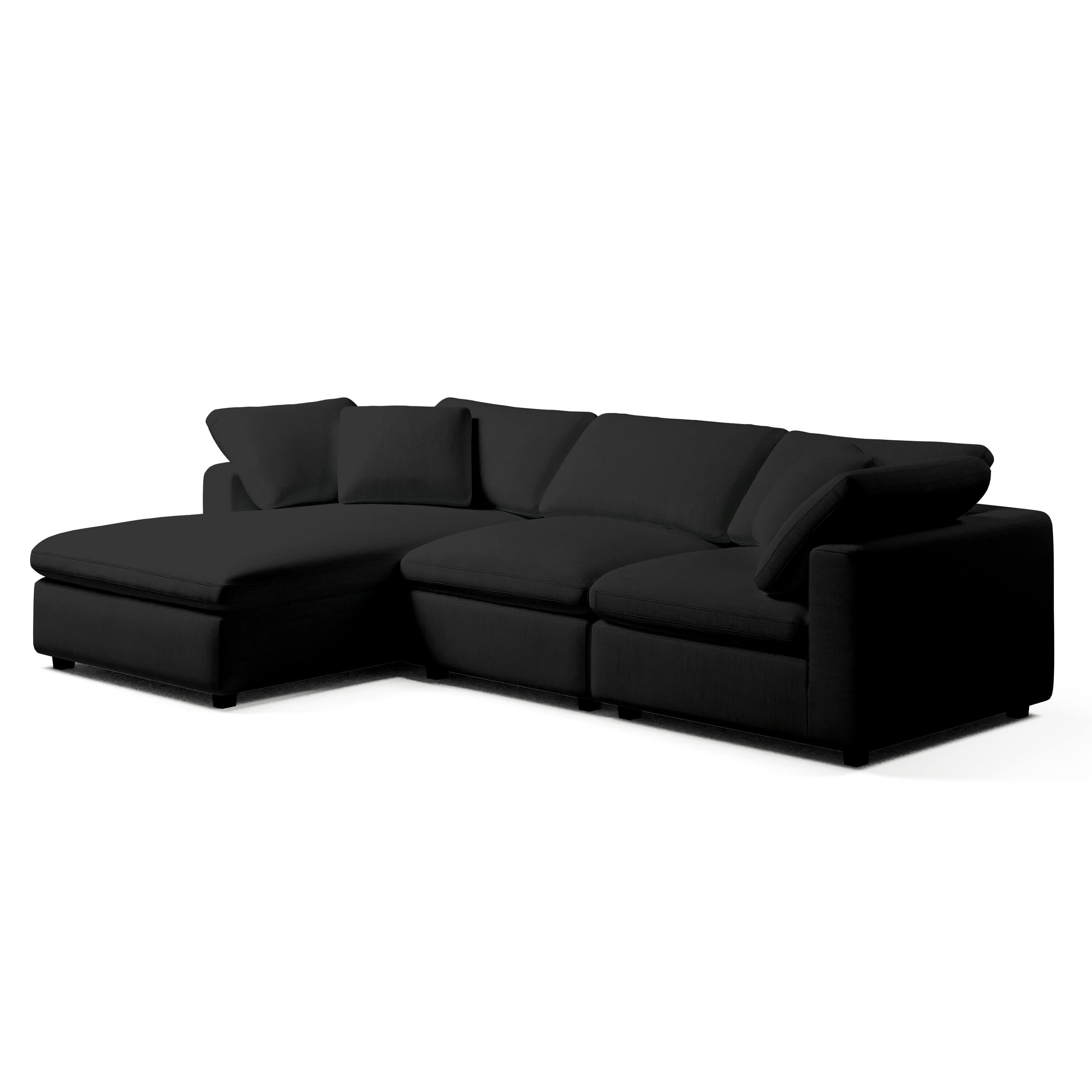 3 Seater Chaise Sofa | Left Hand Facing Sofa | Couch Haus