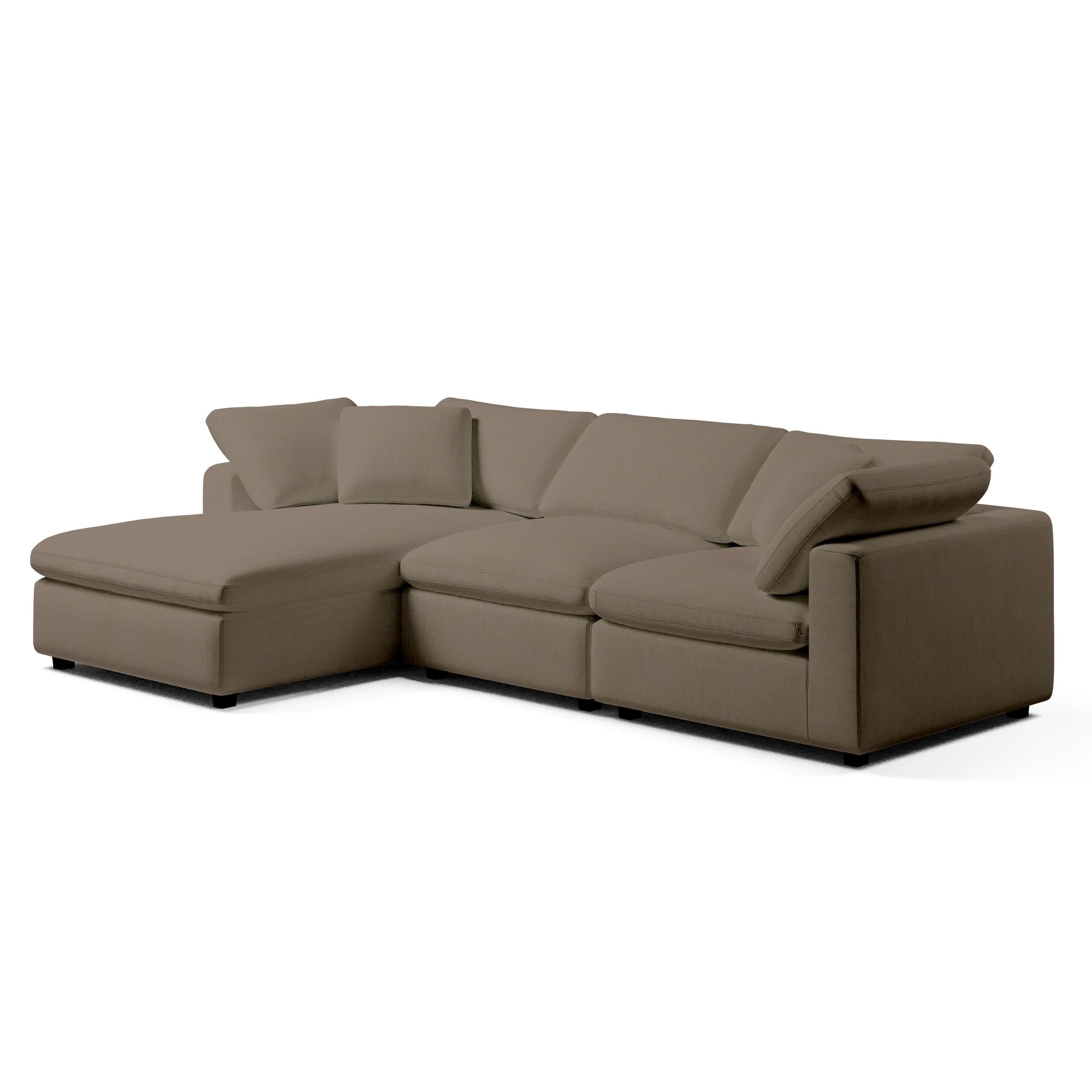 3 Seater Chaise Sofa | Left Hand Facing Sofa | Couch Haus