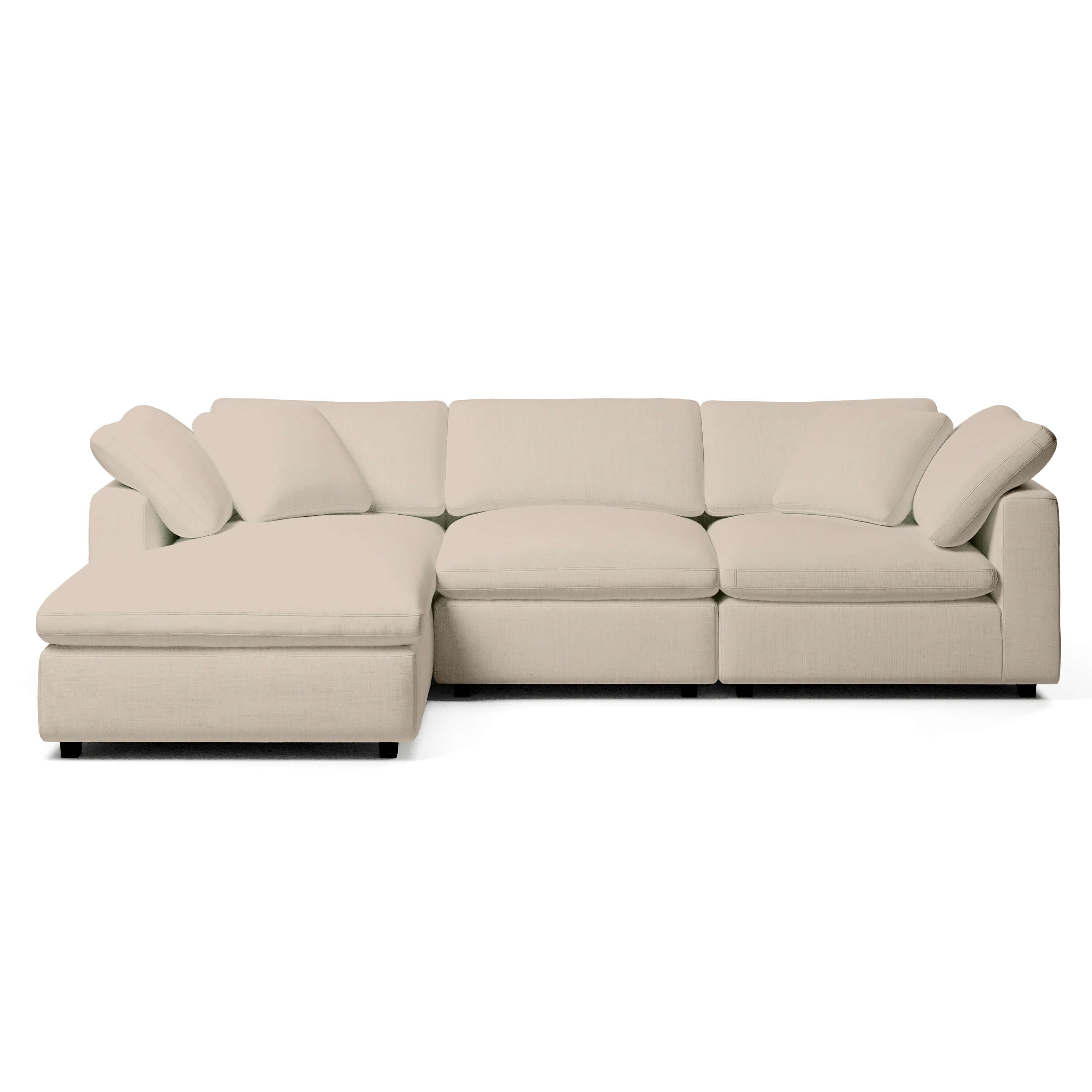 3 Seater Chaise Sofa | Left Hand Facing Sofa | Couch Haus