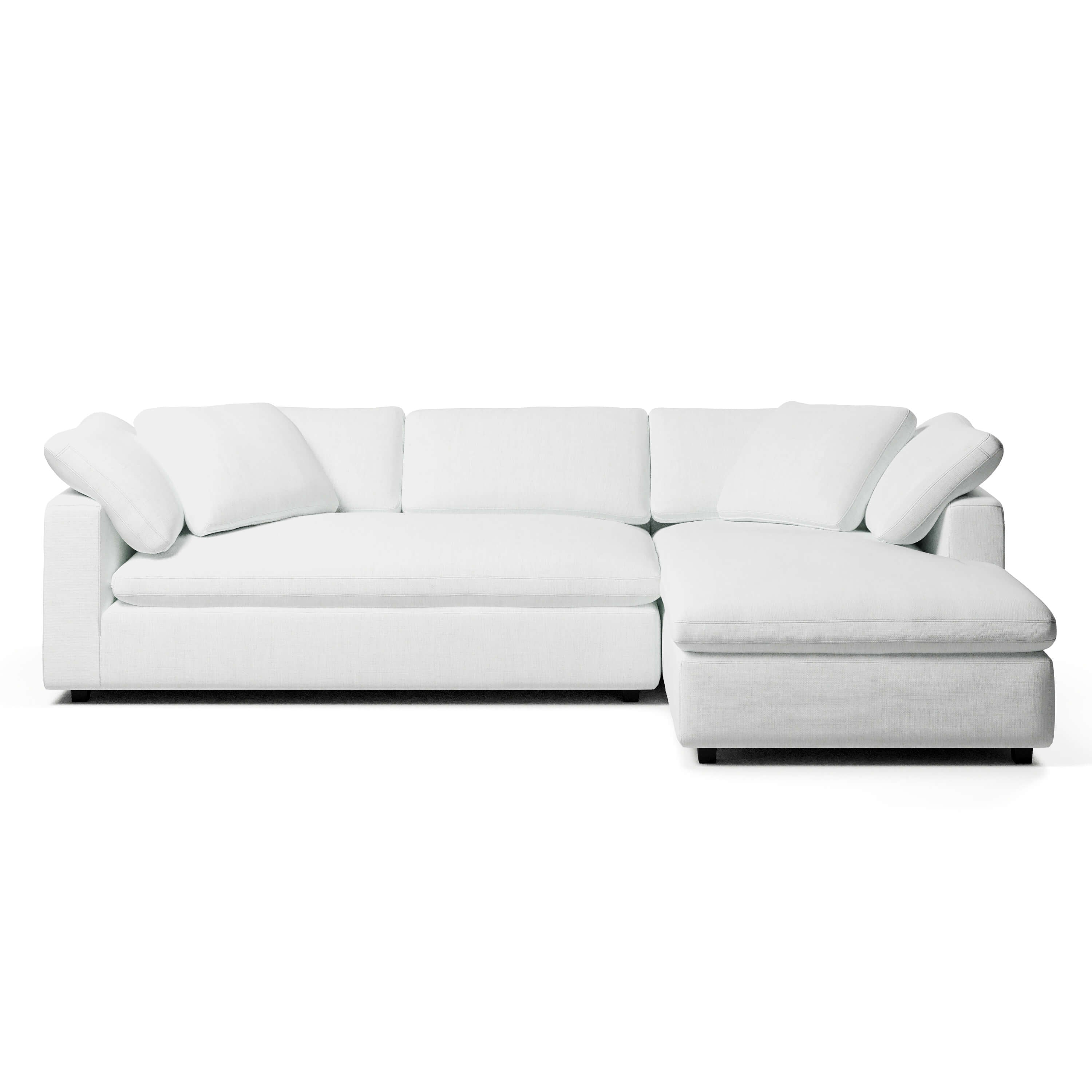 Right Arm Chaise Sofa | Right Arm Chaise Bench | Couch Haus