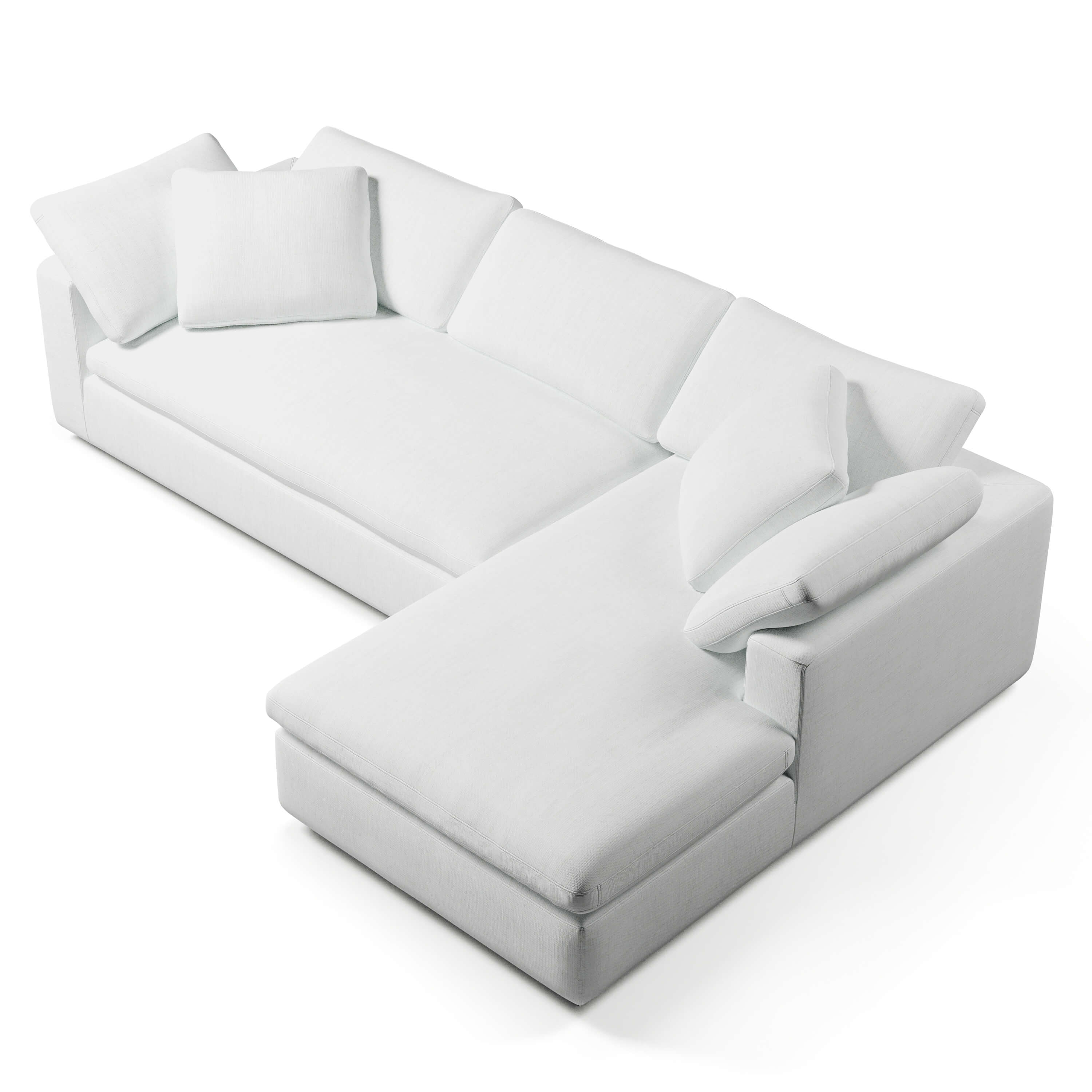 Right Arm Chaise Sofa | Right Arm Chaise Bench | Couch Haus