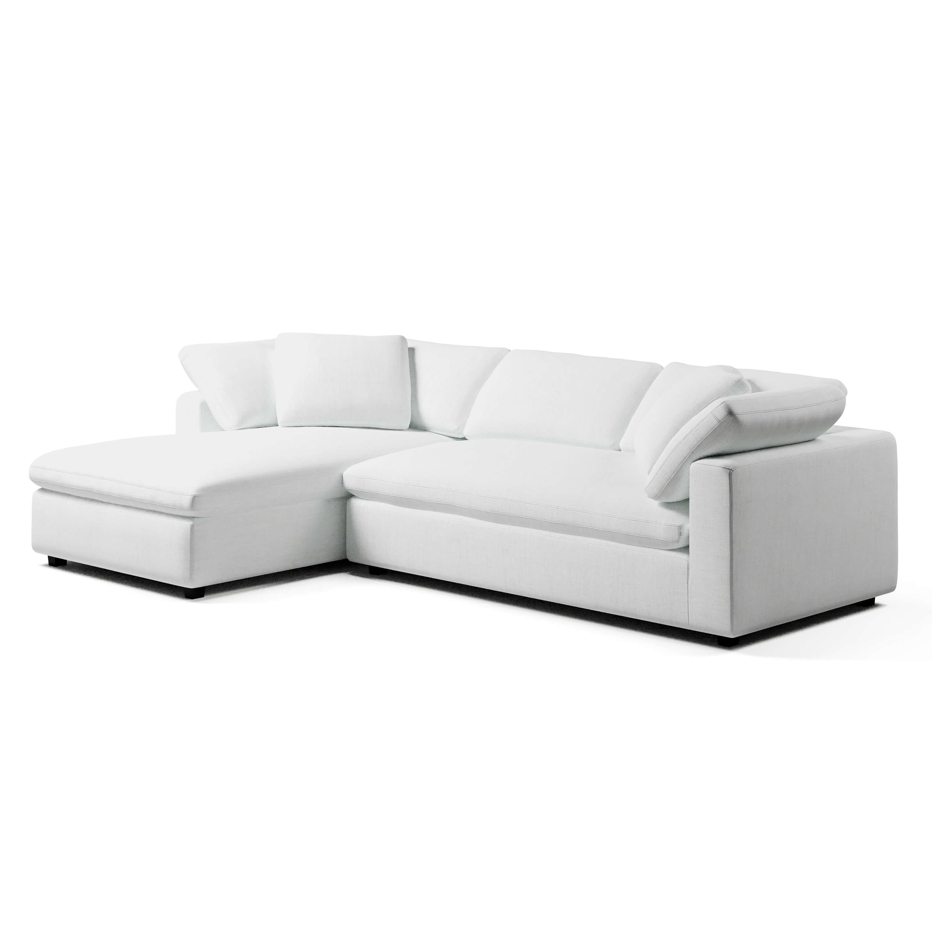 3 Seater Sofa with Chaise | Left-Arm Chaise Bench | Couch Haus