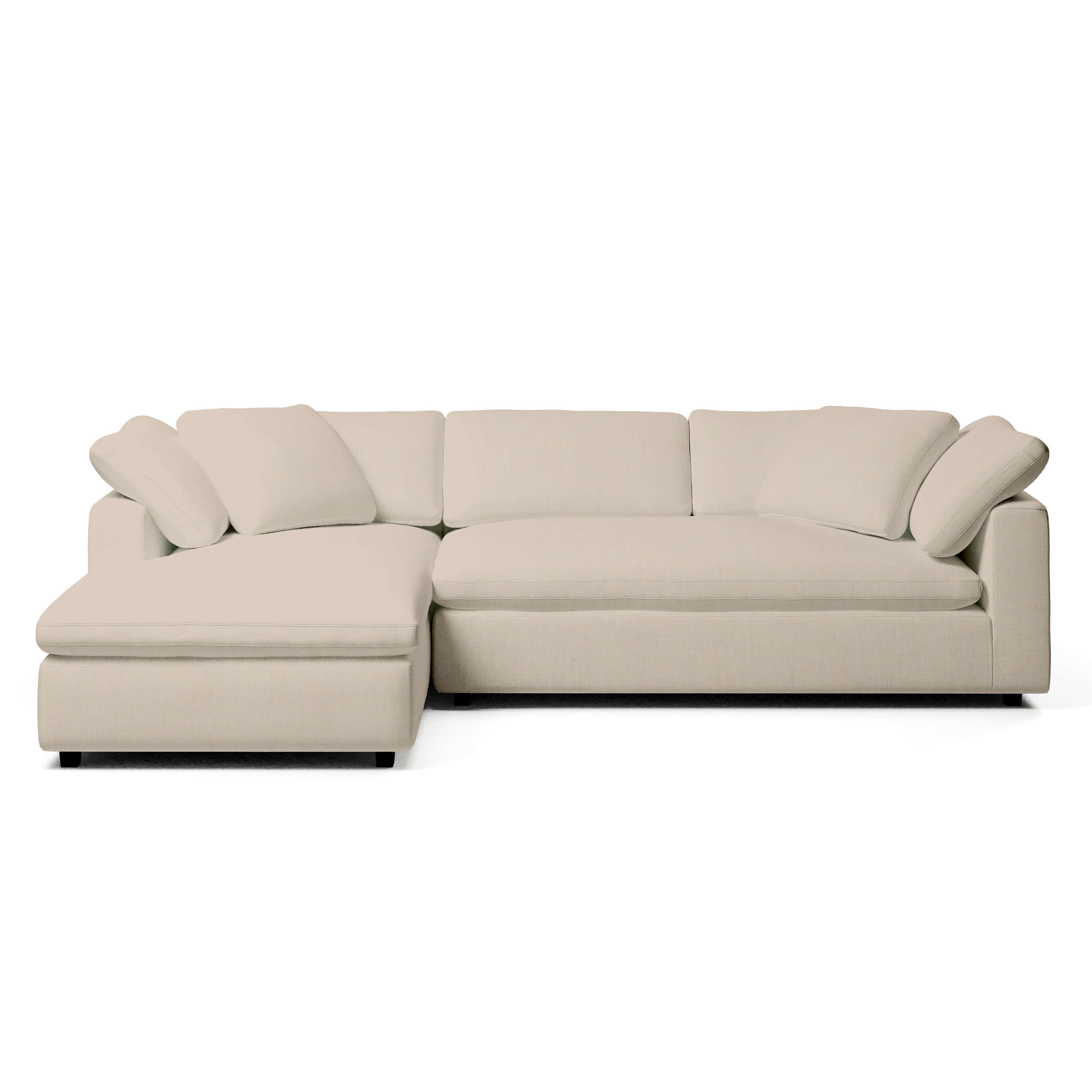3 Seater Sofa with Chaise | Left-Arm Chaise Bench | Couch Haus