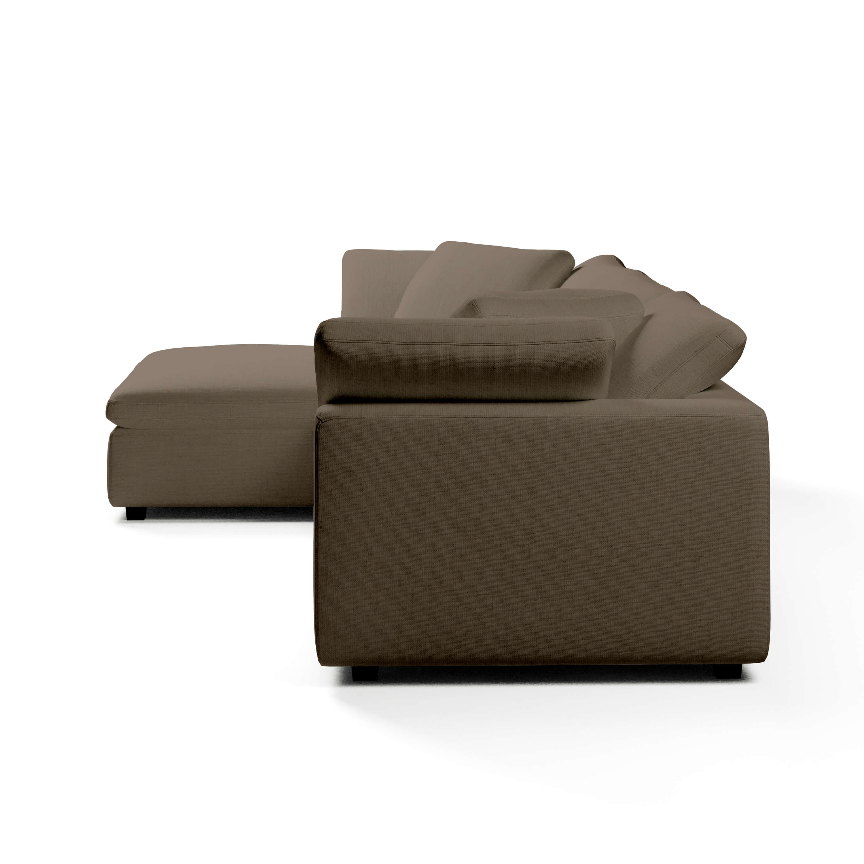3 Seater Sofa with Chaise | Left-Arm Chaise Bench | Couch Haus
