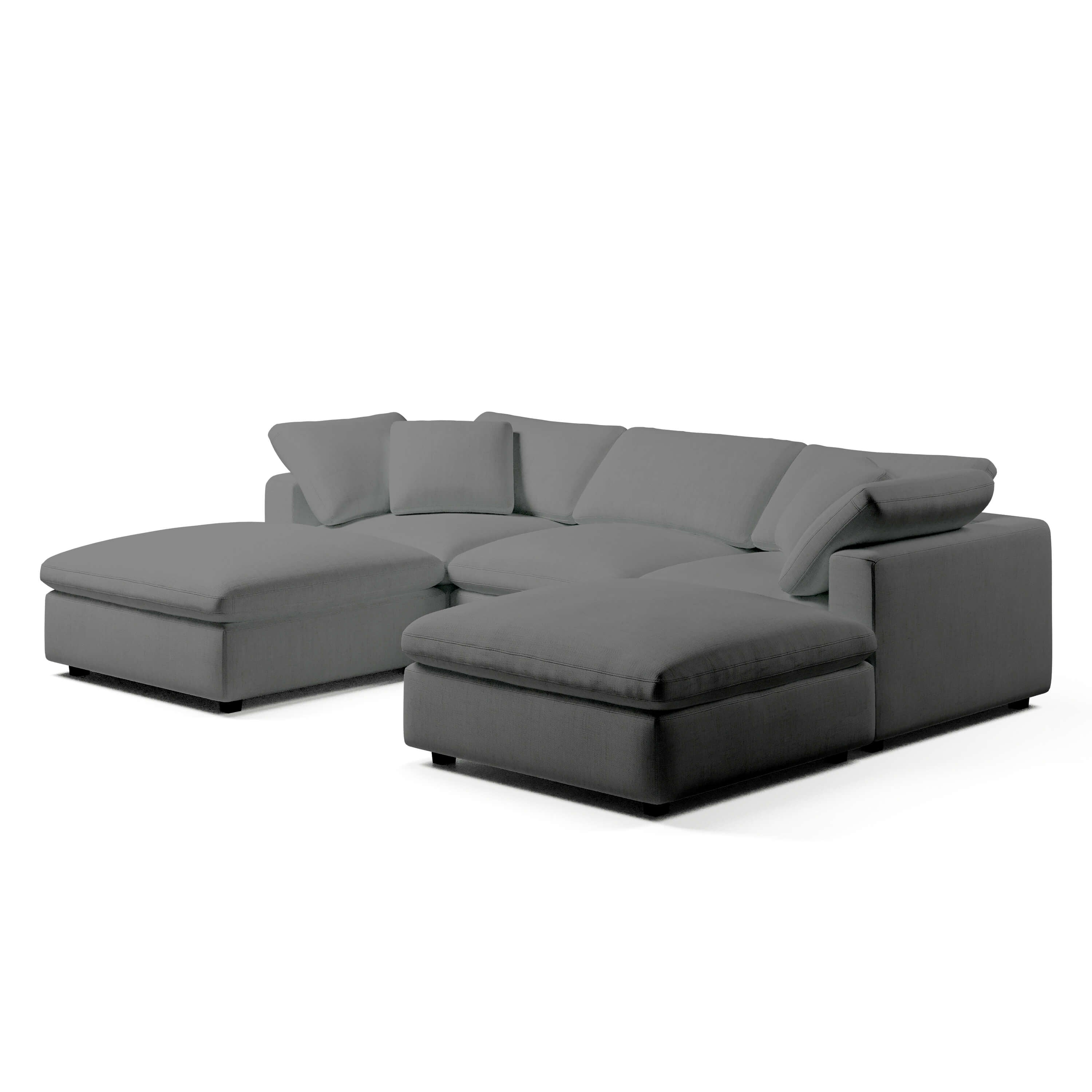 Modular Sofa Sectional | 3 Seater U Sectional | Couch Haus