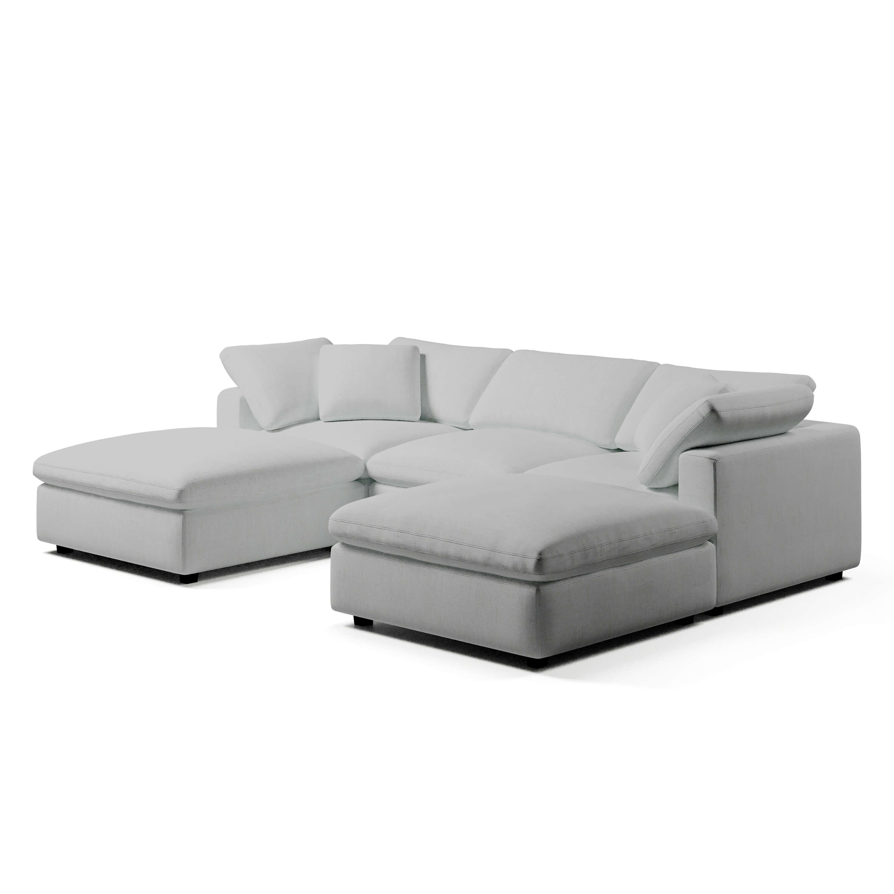 Modular Sofa Sectional | 3 Seater U Sectional | Couch Haus