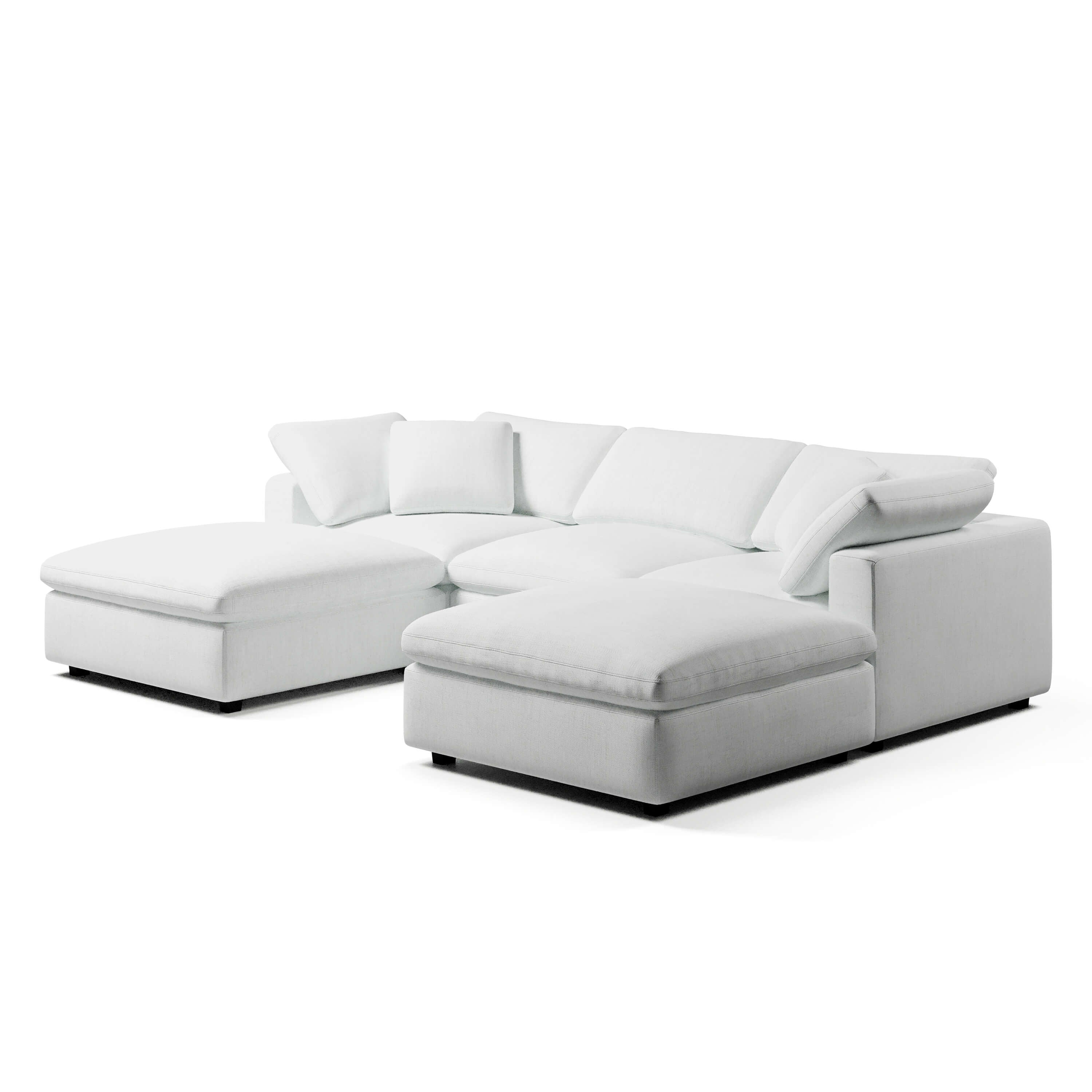 Modular Sofa Sectional | 3 Seater U Sectional | Couch Haus