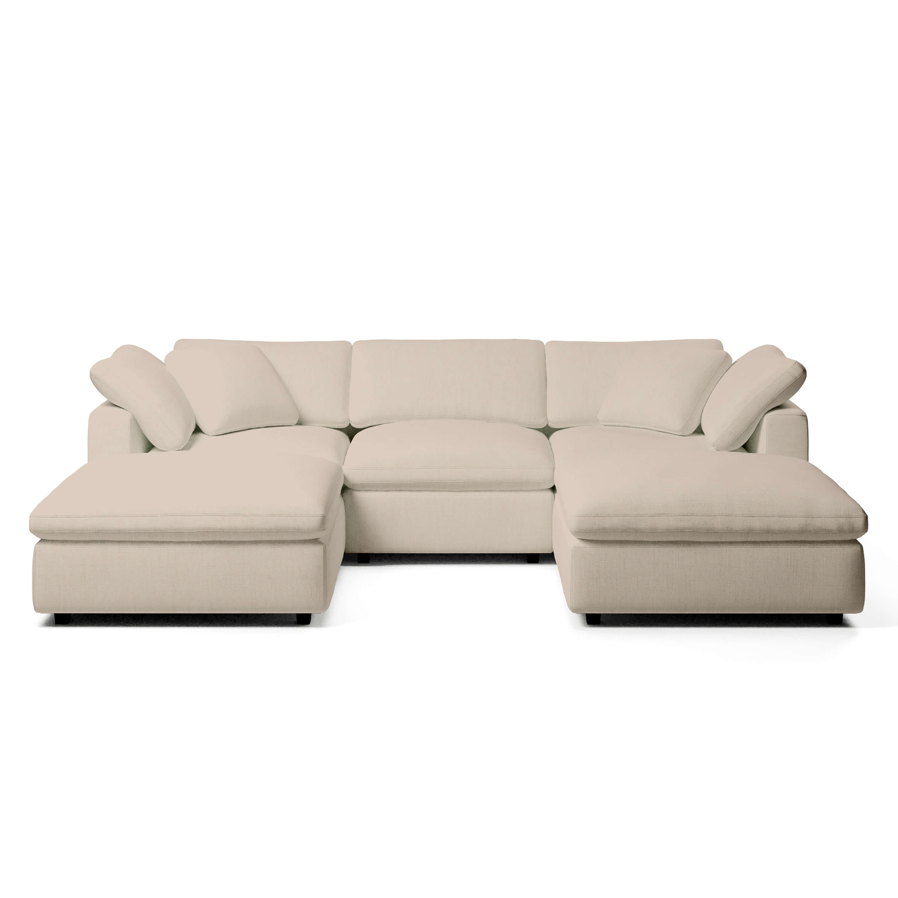 Modular Sofa Sectional | 3 Seater U Sectional | Couch Haus