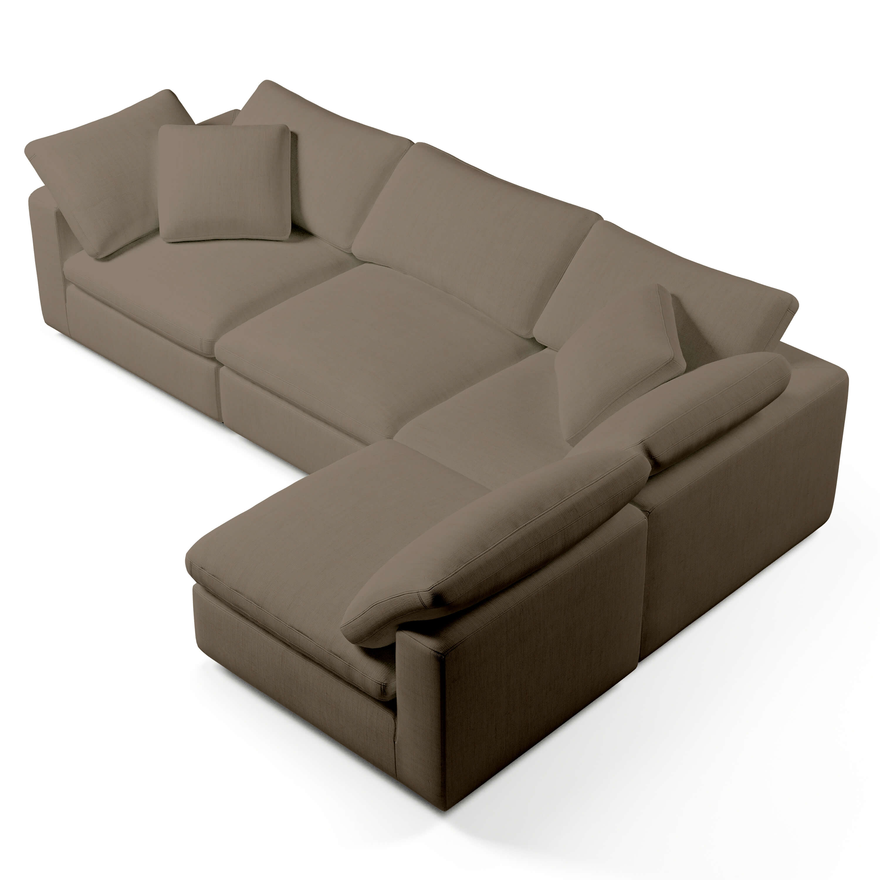 4-Seater Corner Sofa | L-Sectional Corner Sofa | Couch Haus