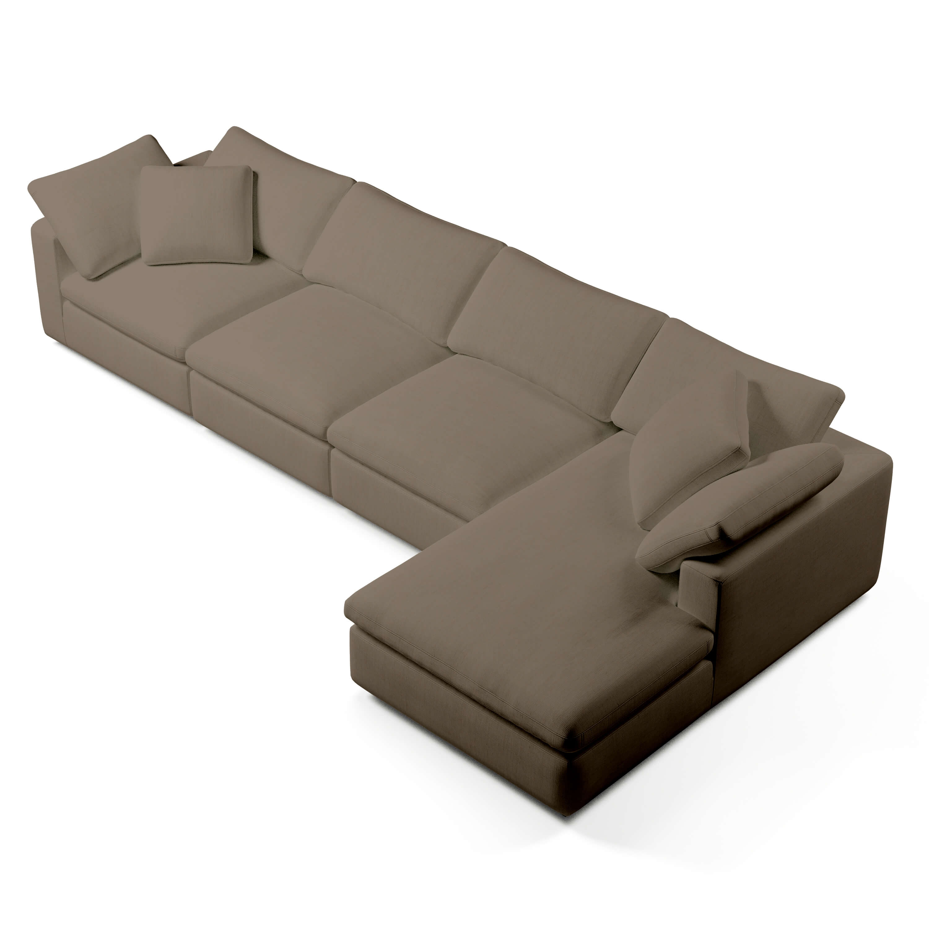 Chaise Sectional Sofa | Right Hand Sofas | Couch Haus