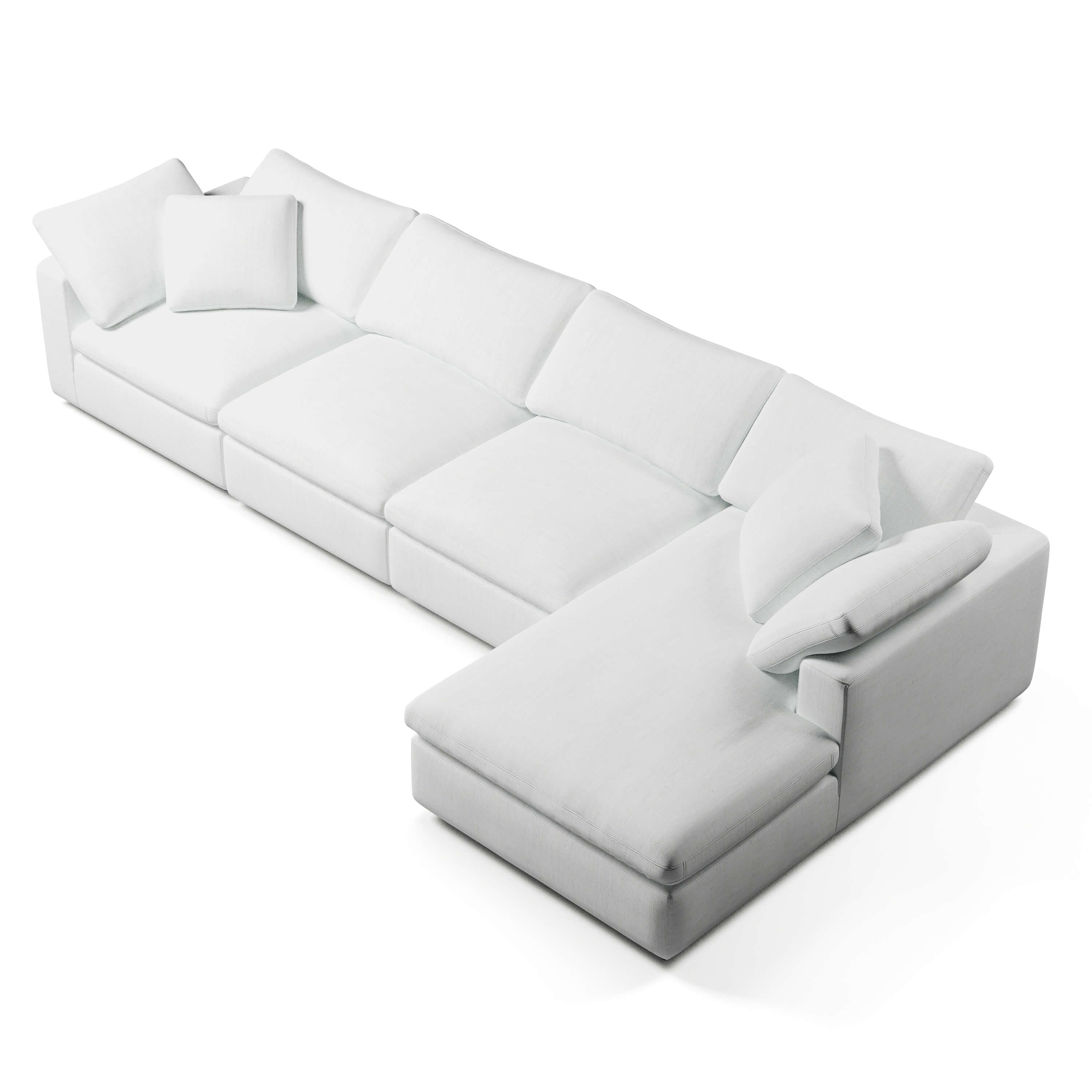 Chaise Sectional Sofa | Right Hand Facing Sofa | Couch Haus