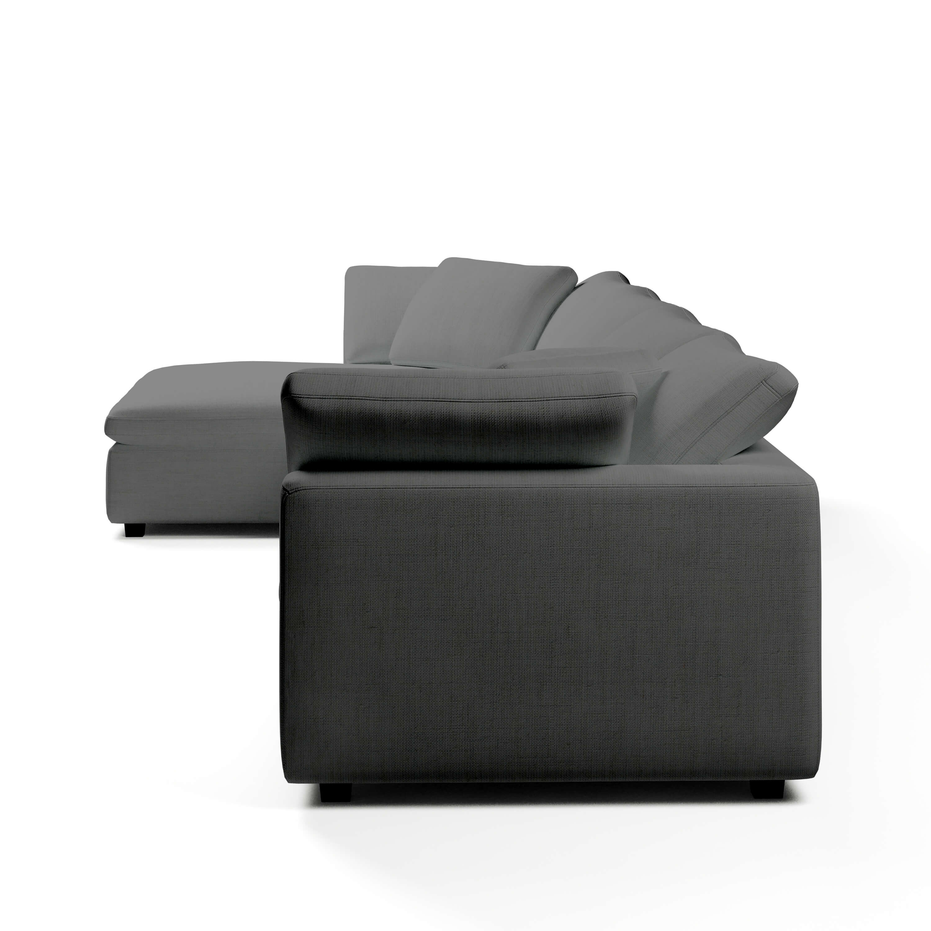 Chaise Sectional Modular Sofa | Left Hand Facing Sofa | Couch Haus