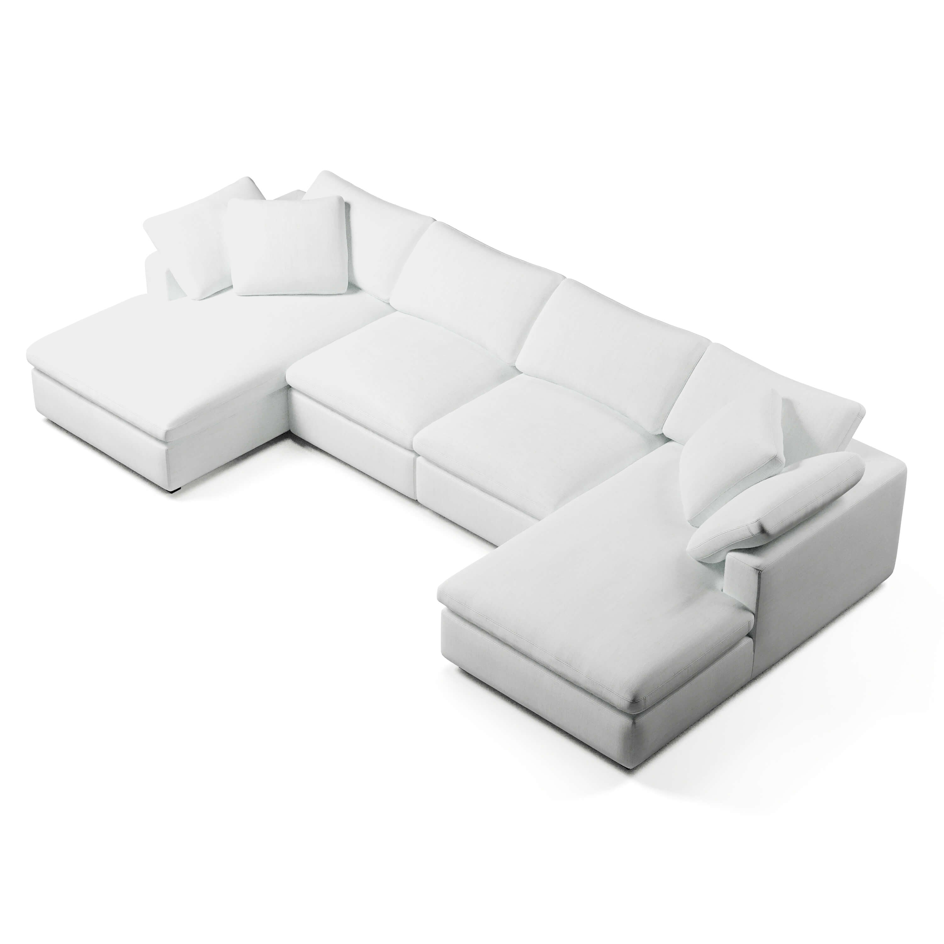 Modular Chaise Sofa | 4-Seater Chaise Sofa | Couch Haus