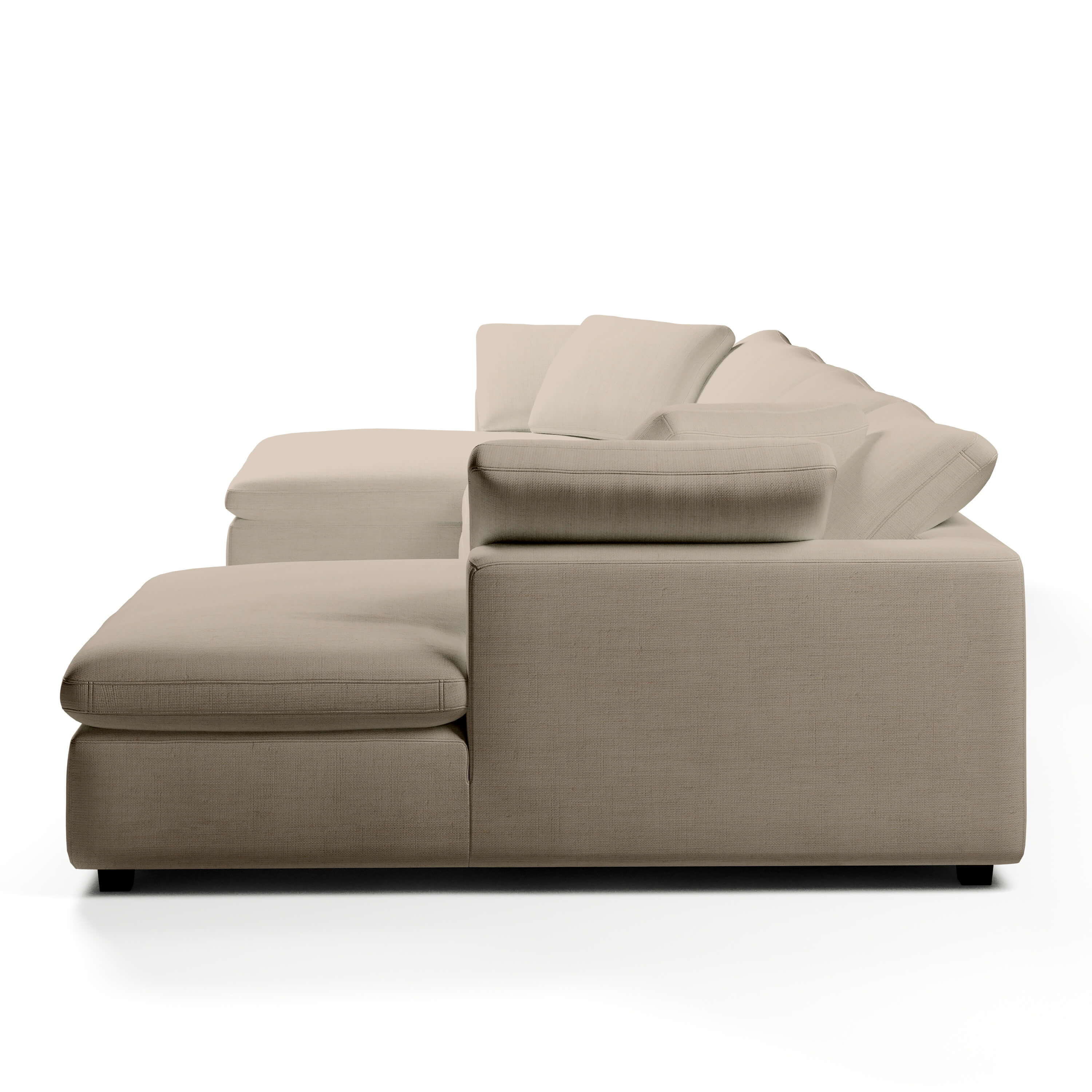 Modular Chaise Sofa | 4-Seater Chaise Sofa | Couch Haus