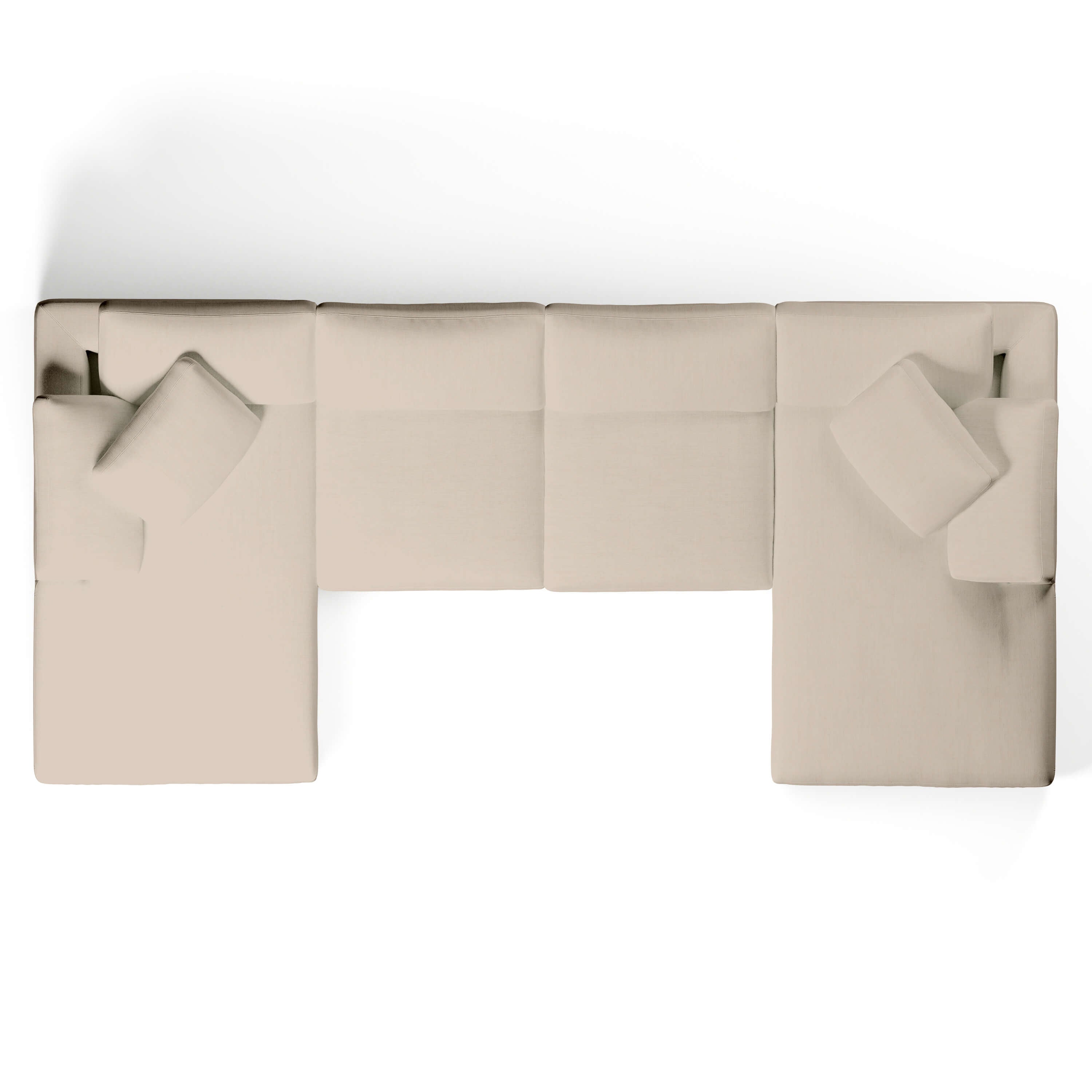 Modular Chaise Sofa | 4-Seater Chaise Sofa | Couch Haus